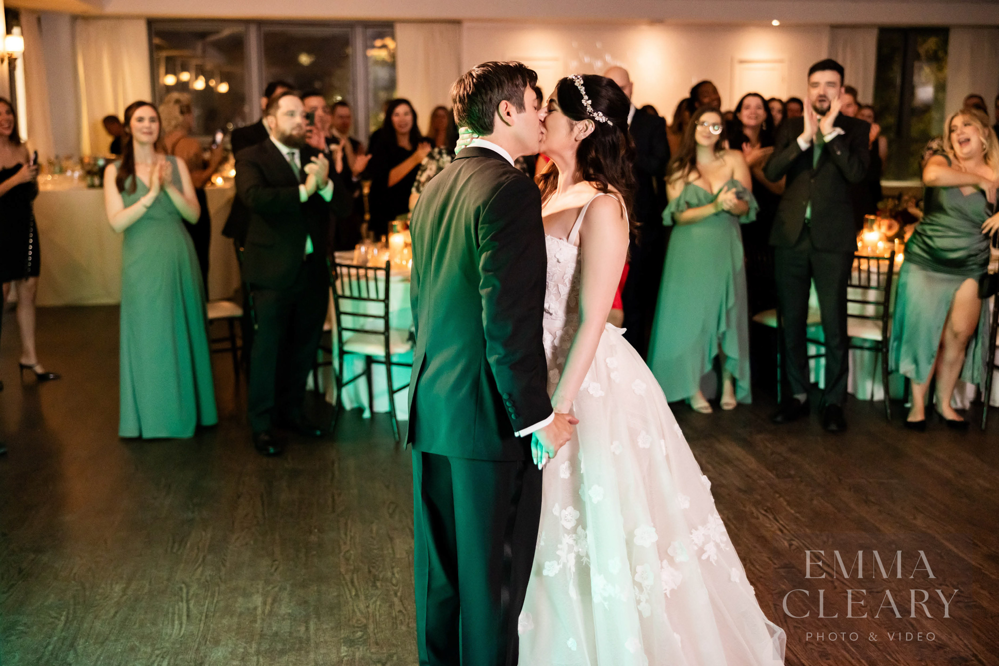 Wedding kiss