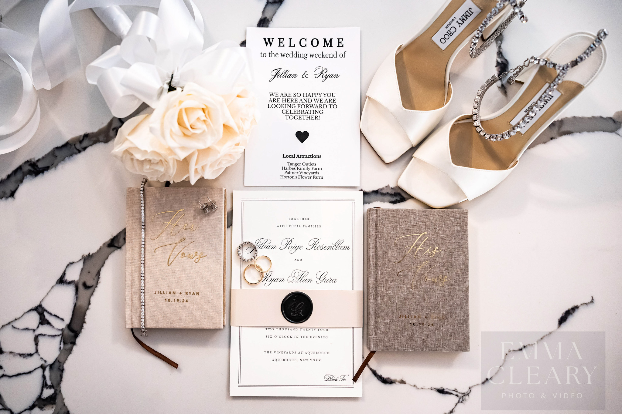 Wedding details photo