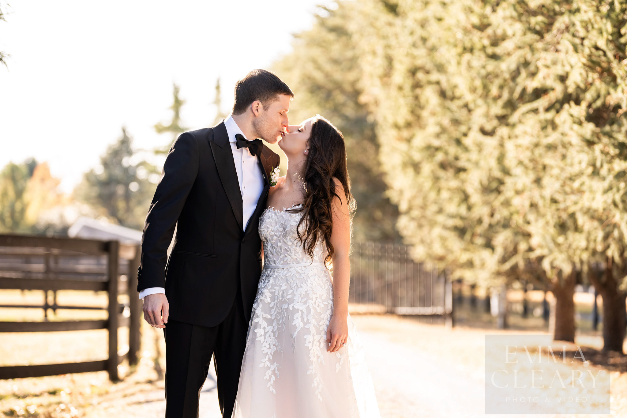 Wedding kiss