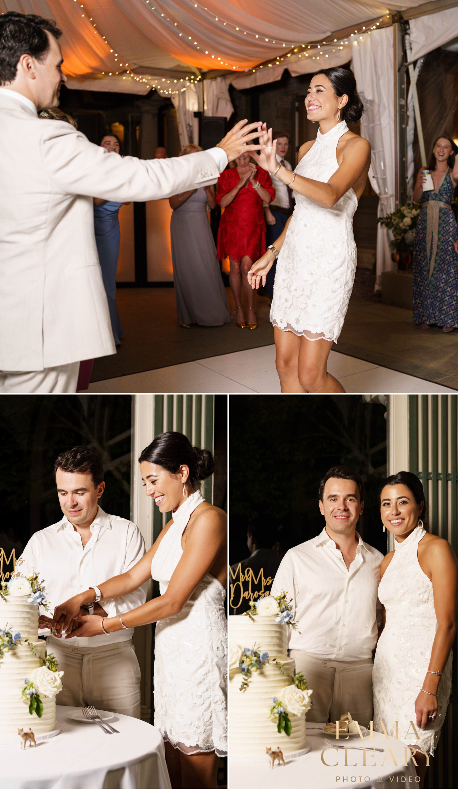 Reception photos at Eolia Mansion at Harkness State