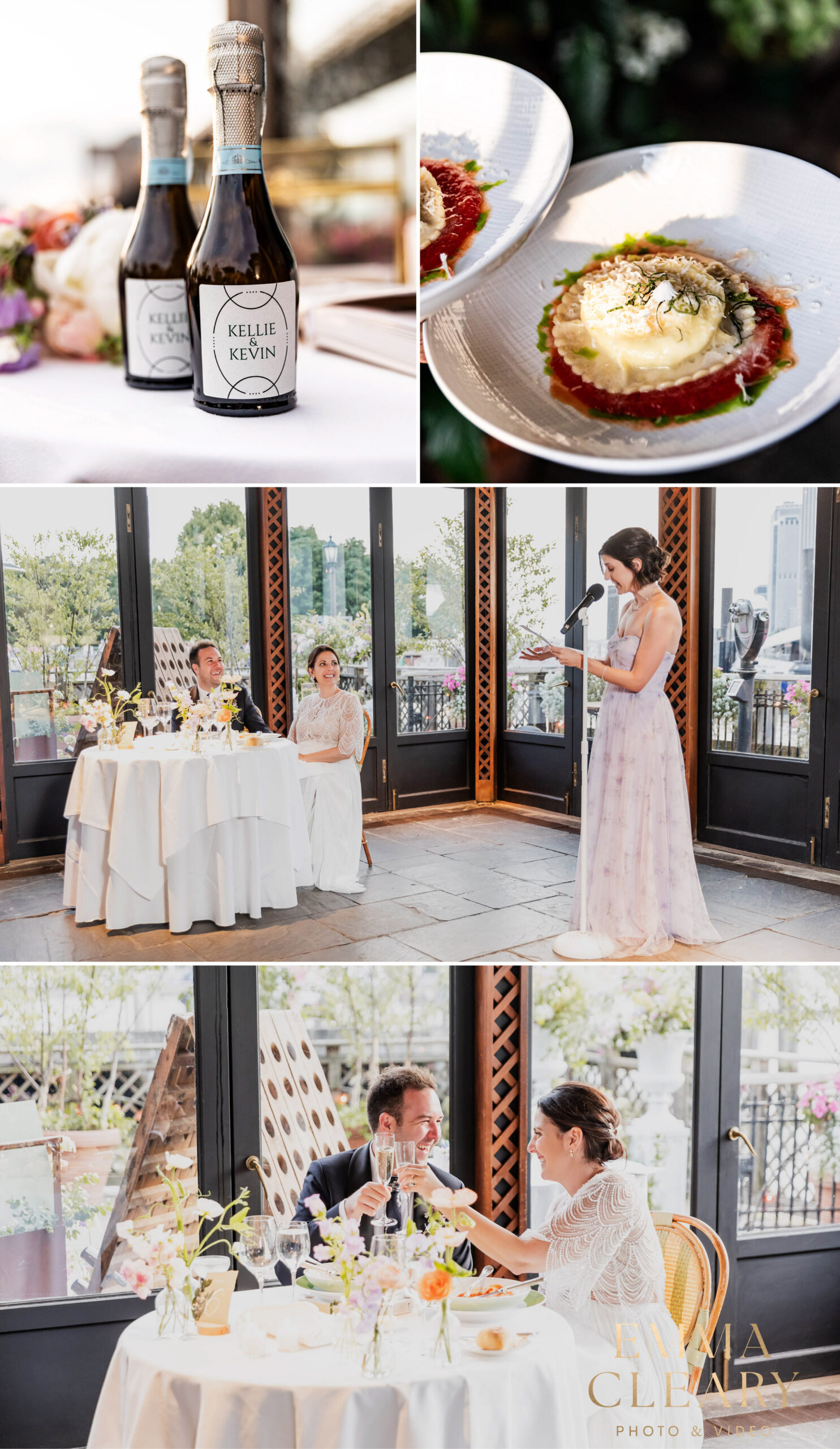 The River Cafe wedding
