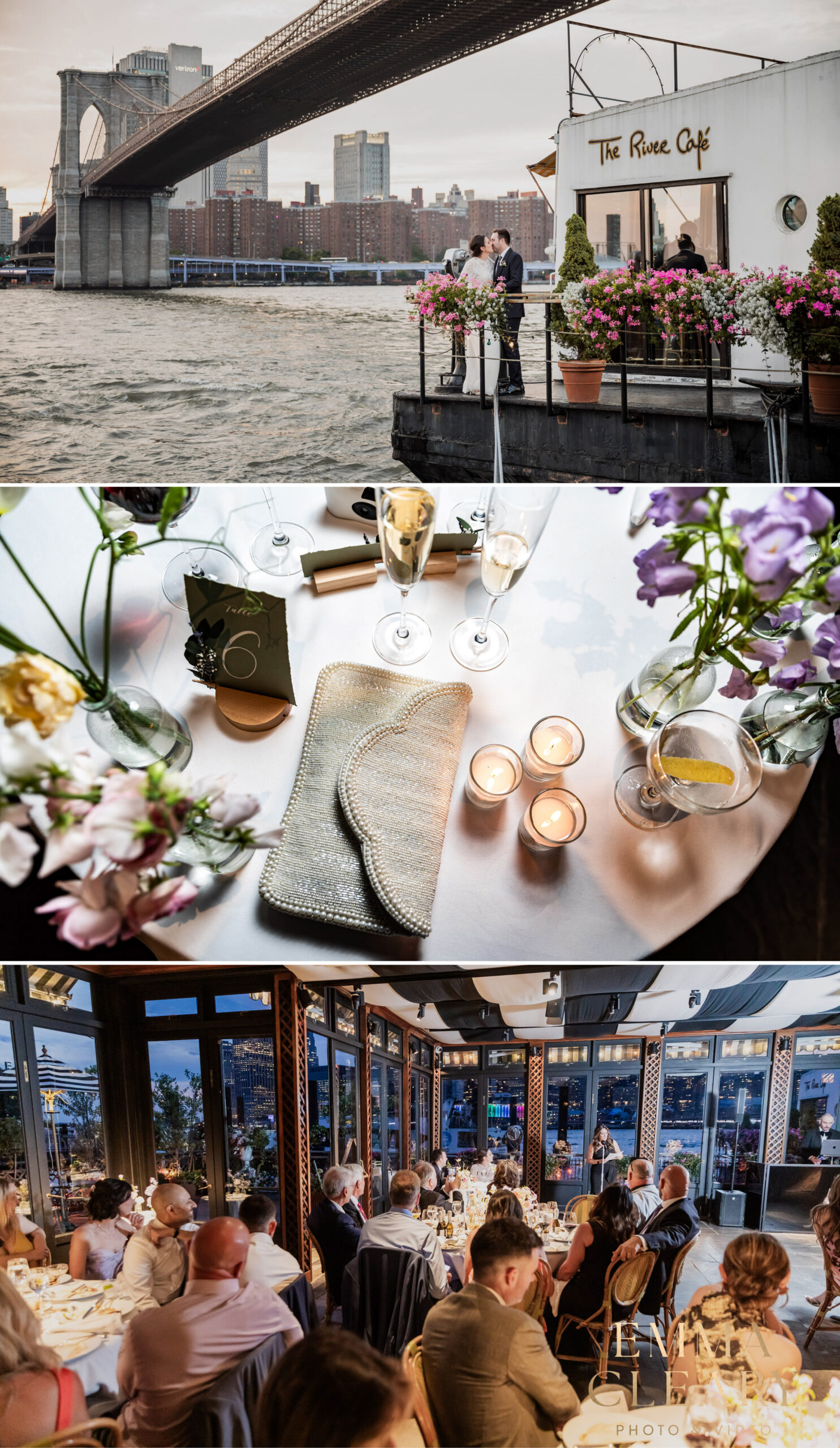 The River Cafe wedding
