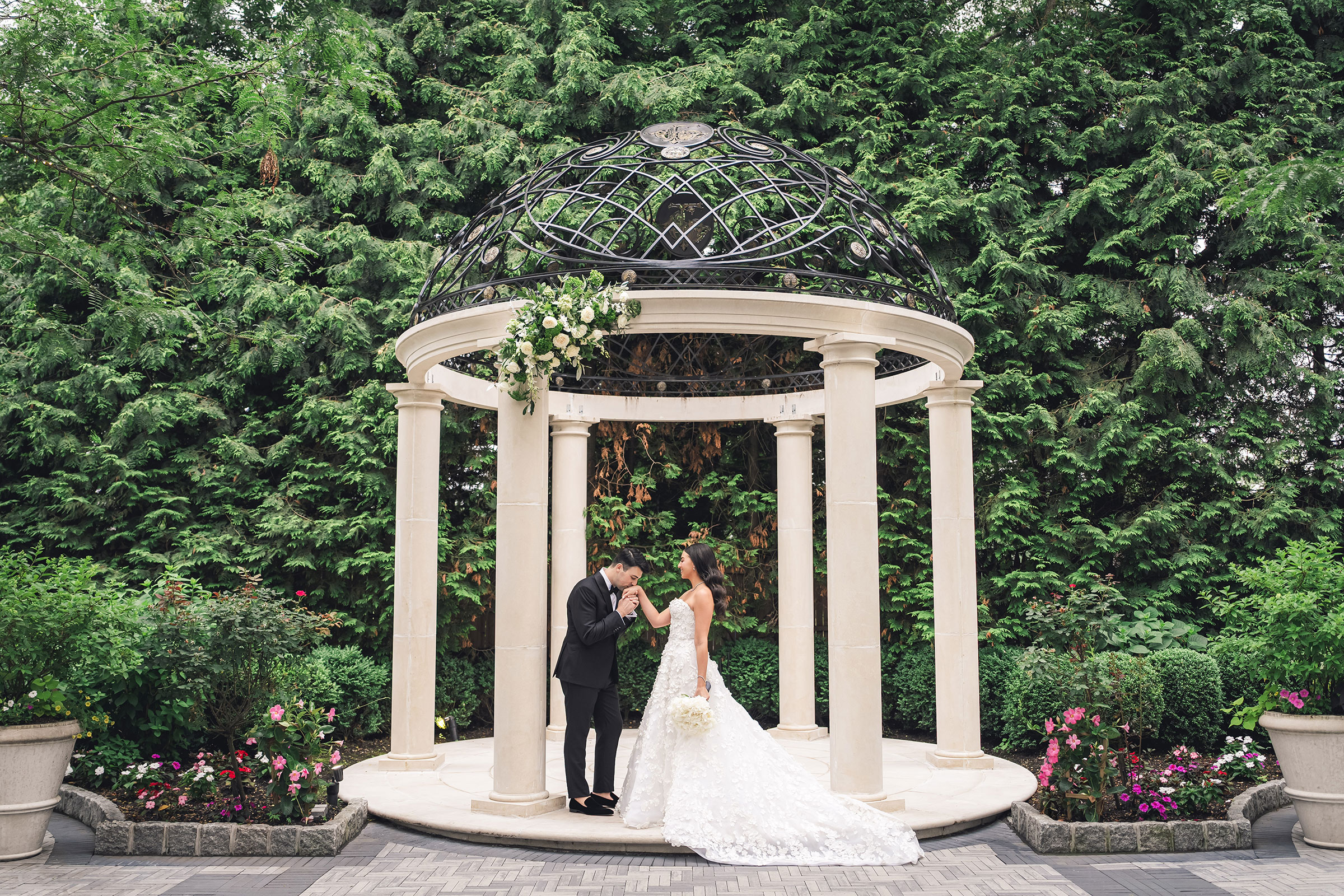 High end wedding