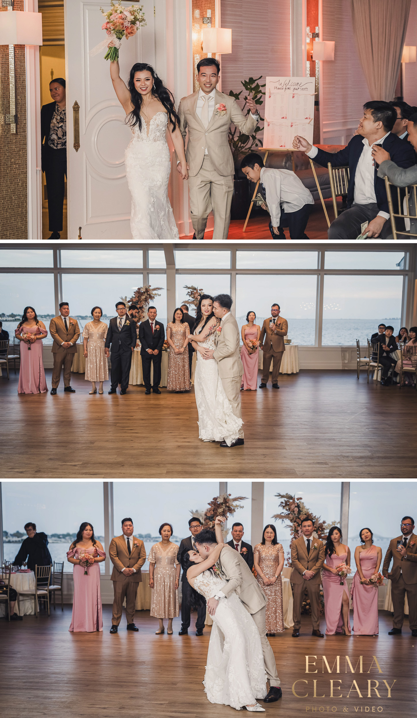First dance photos at The Piermont