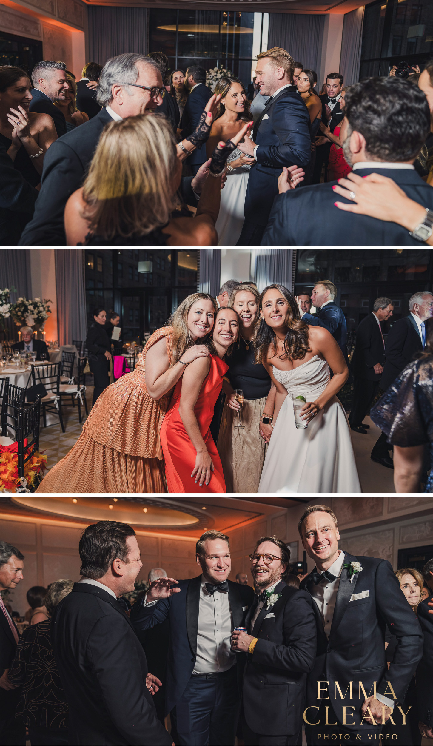 Reception photos at Wall Street Hotel