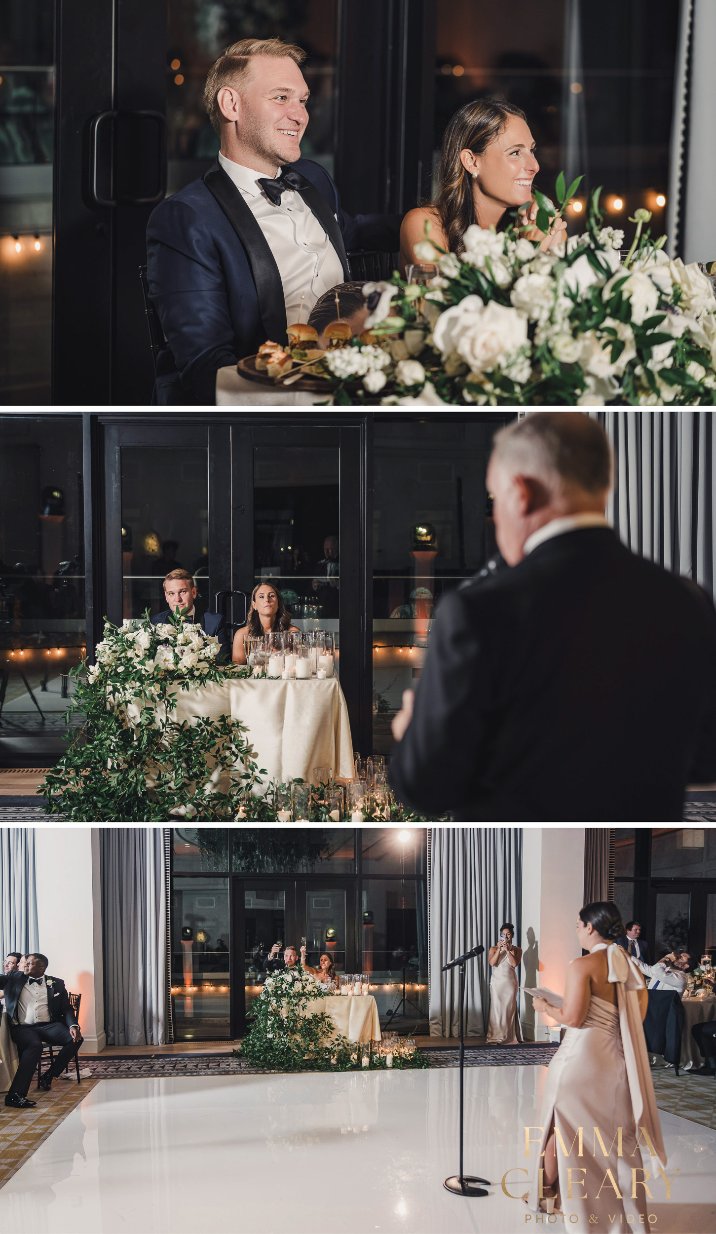 Reception photos at Wall Street Hotel