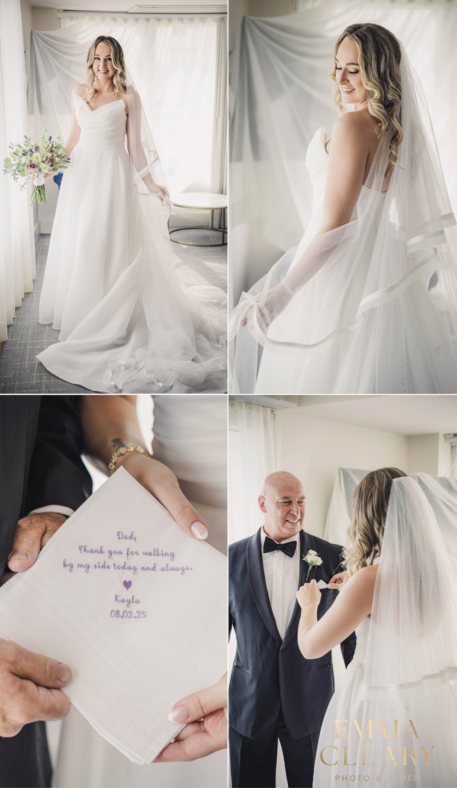 Bride getting ready photos in NYC