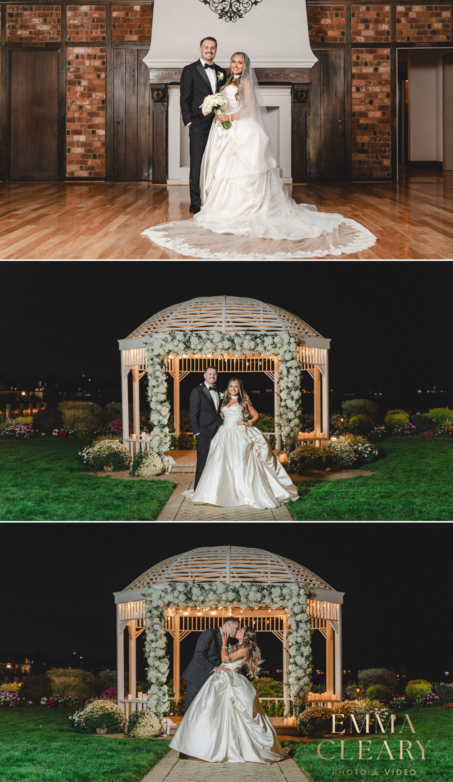 Editorial photos of the bride and groom in New York
