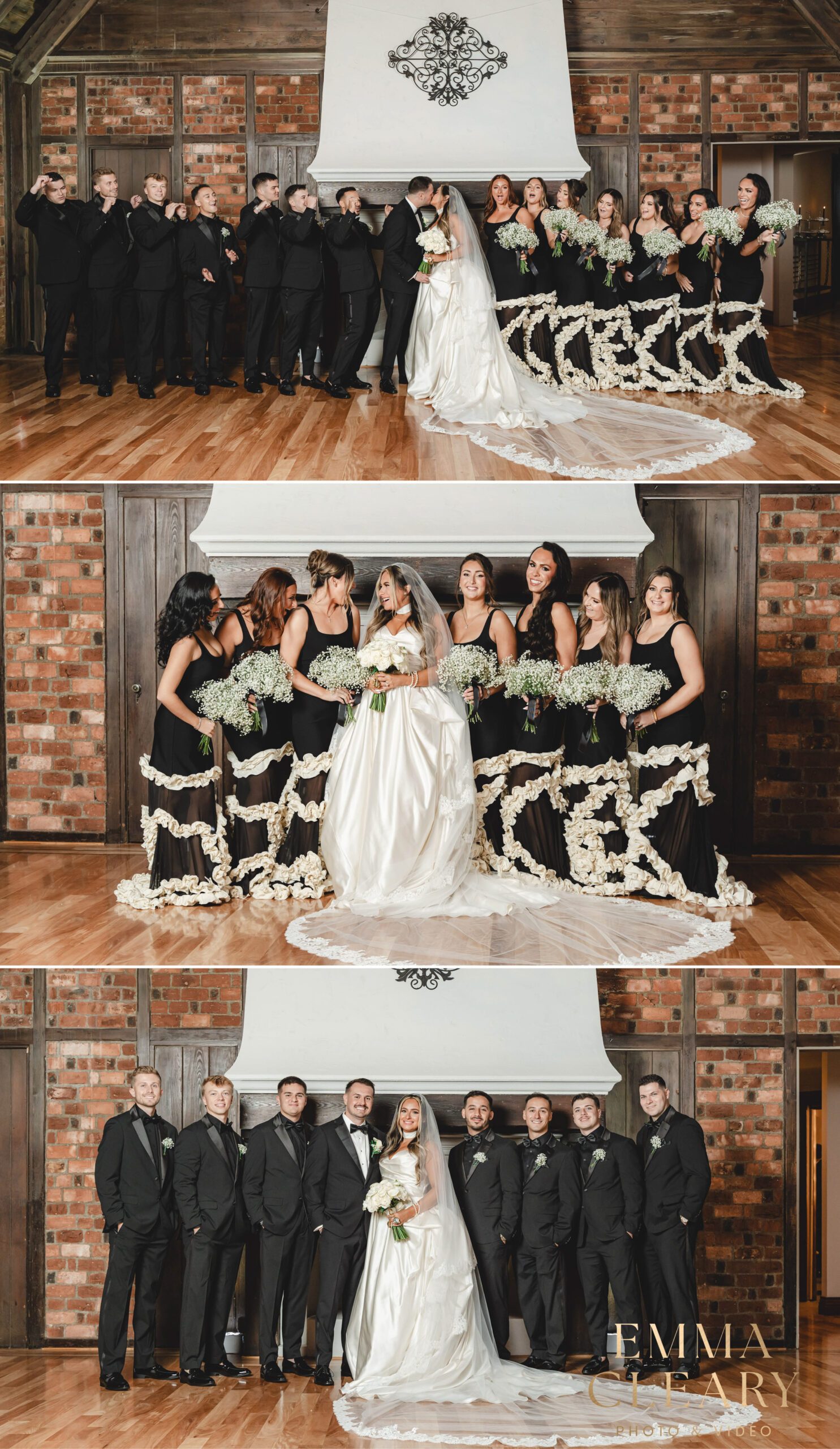 Editorial group wedding photography in New York