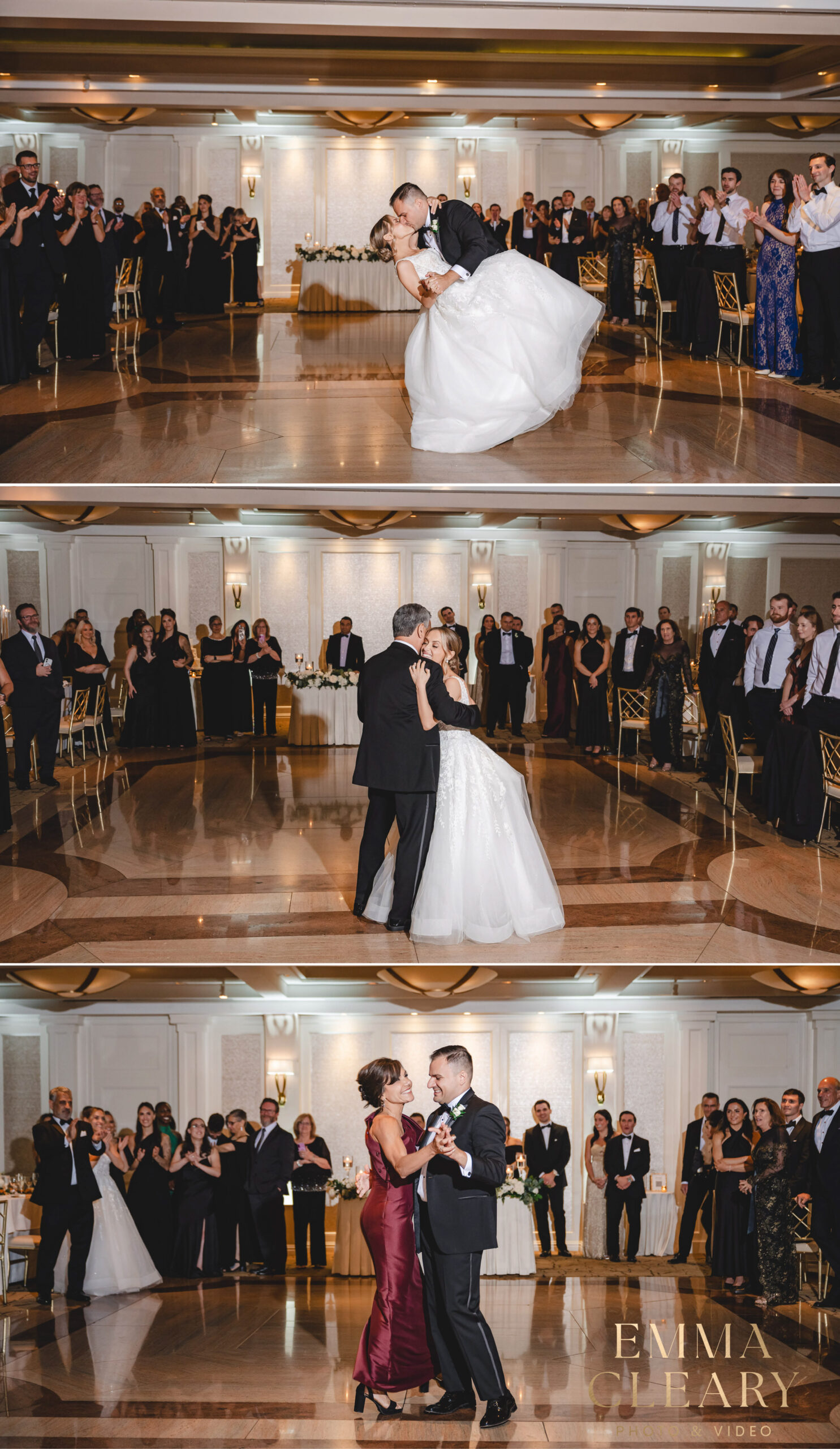 First dance photos at Glen Island Harbor Club