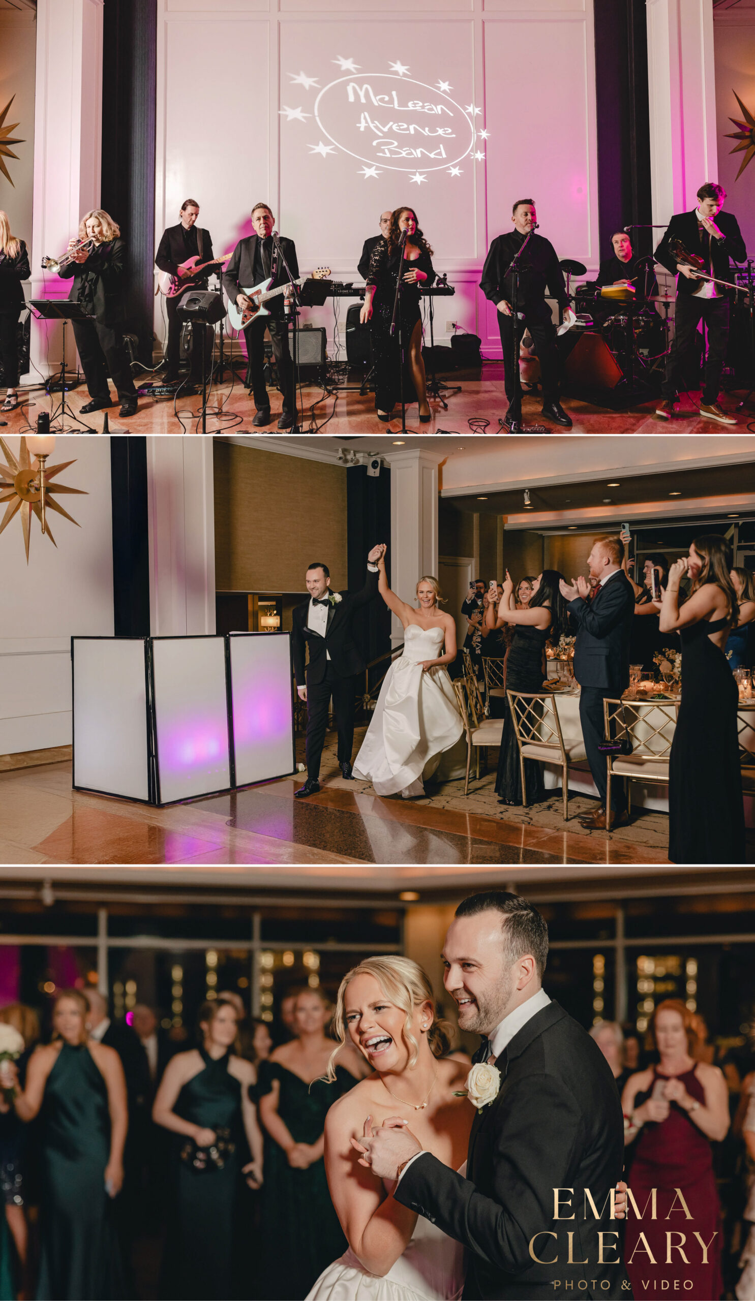 First dance photos at Glen Island Harbor Club