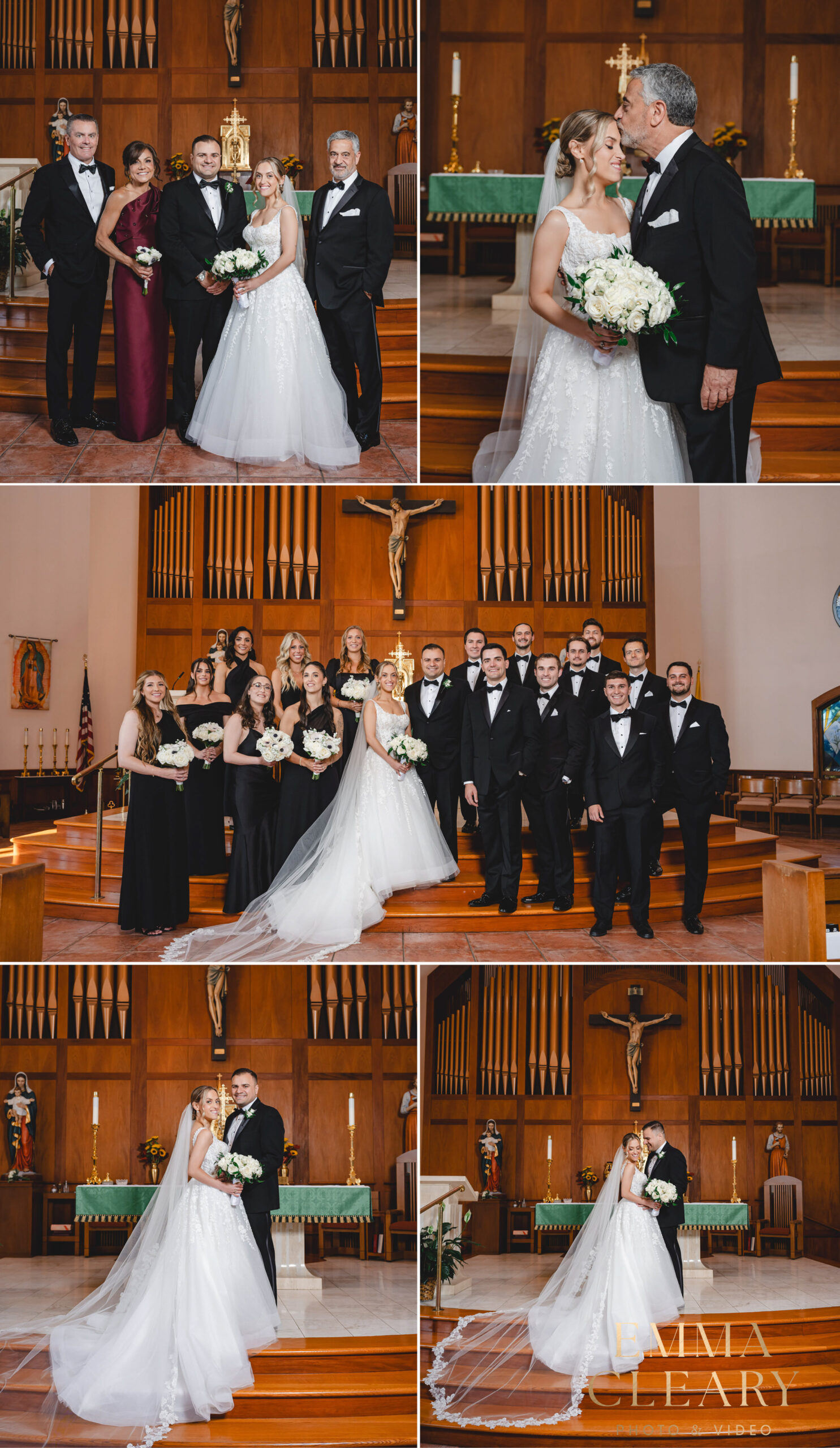 Editorial group wedding photos in NY