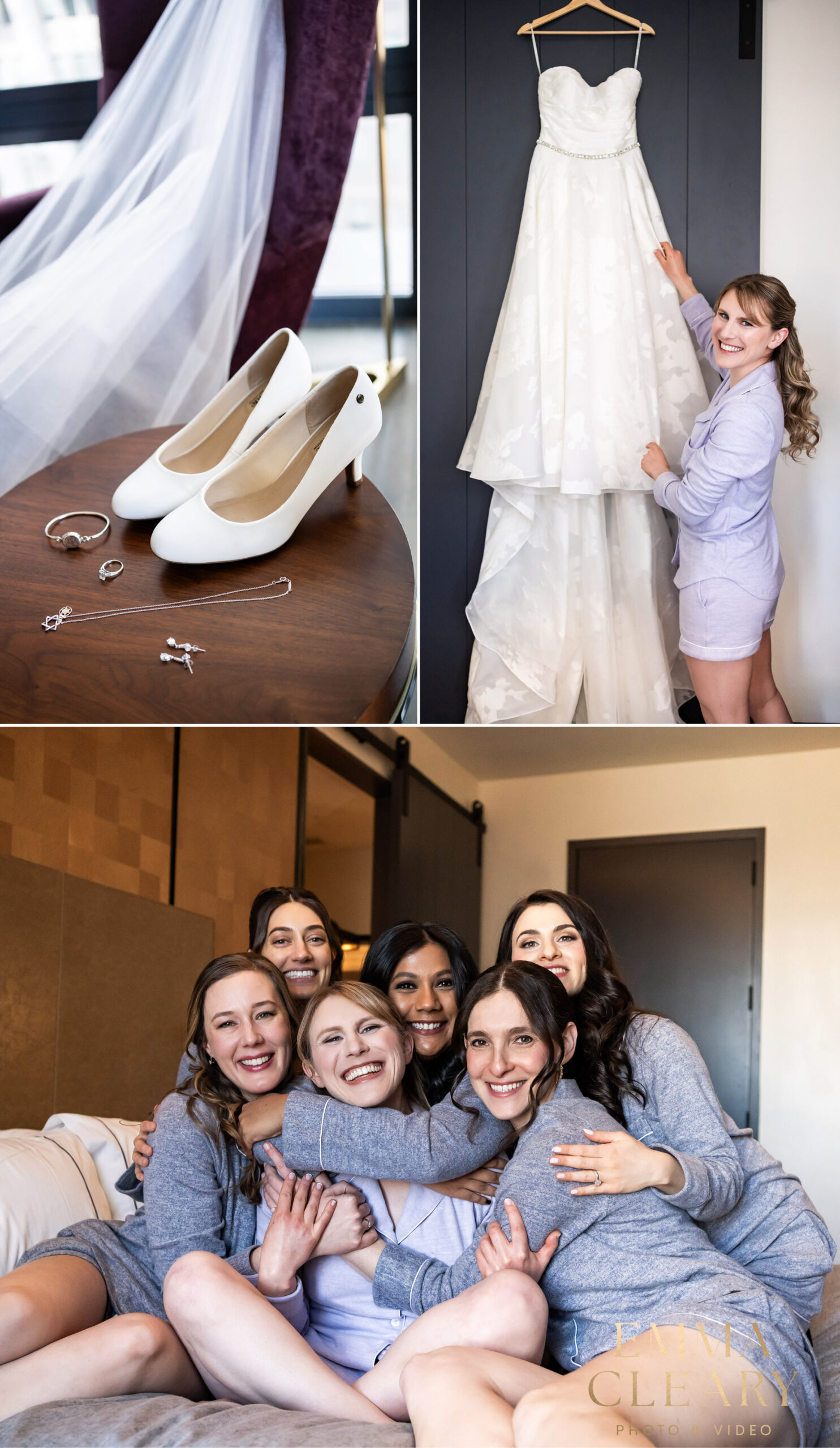 Bride getting ready photos in NJ