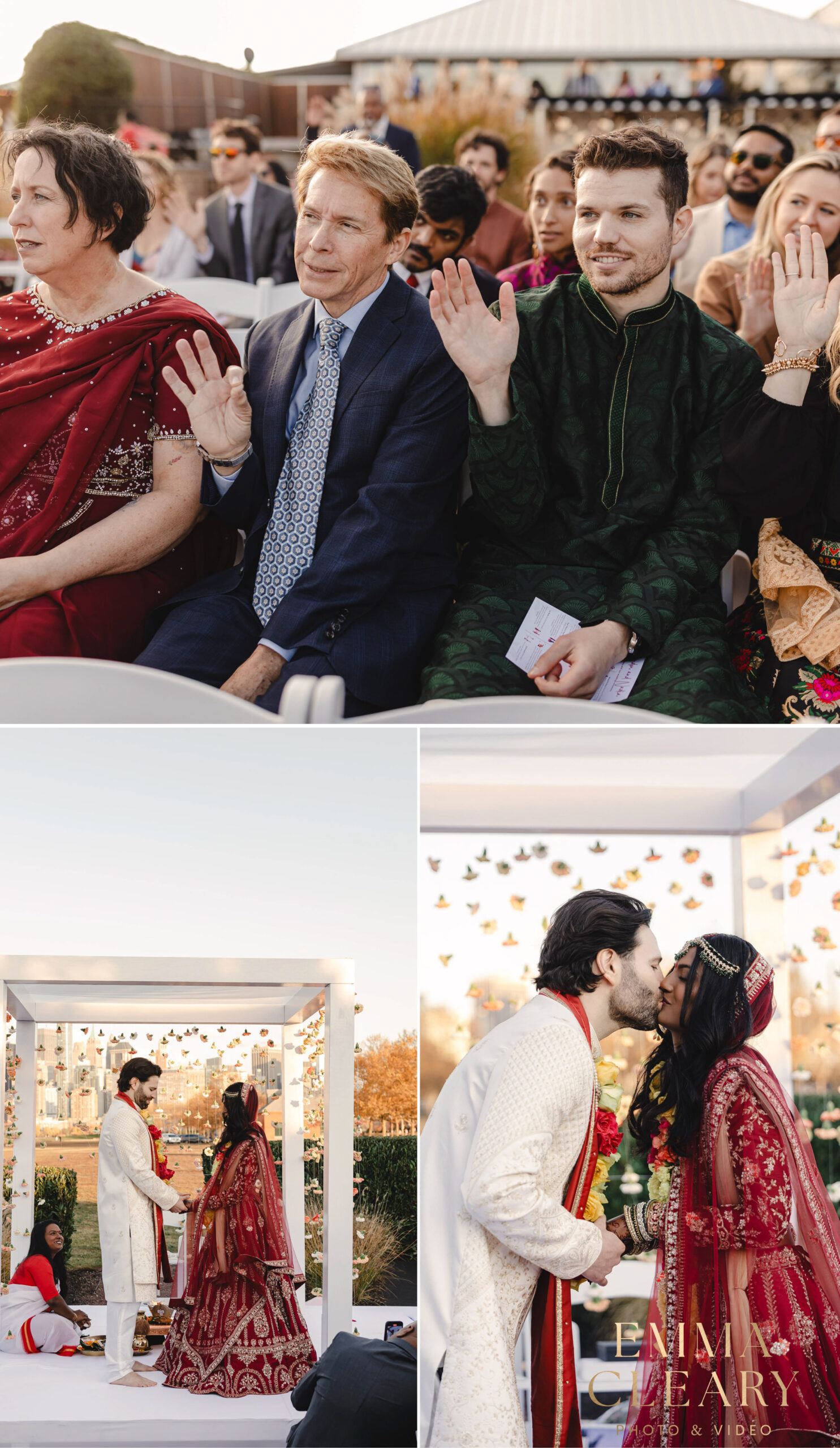 Photojournalistic photos of the Liberty House wedding ceremony