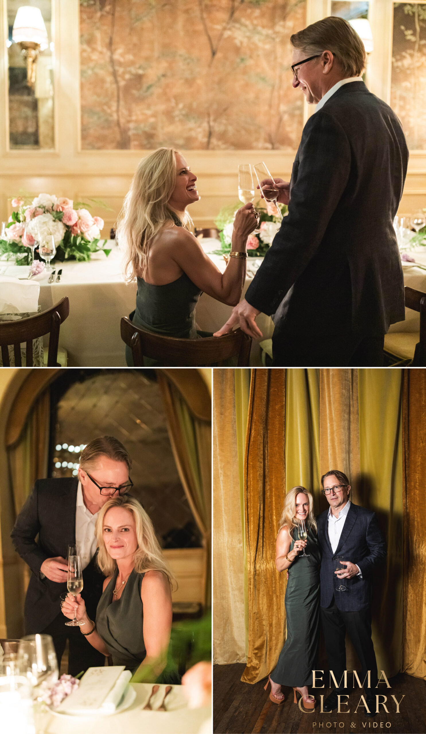 Editorial wedding photos of the bride and groom at Chelsea Hotel