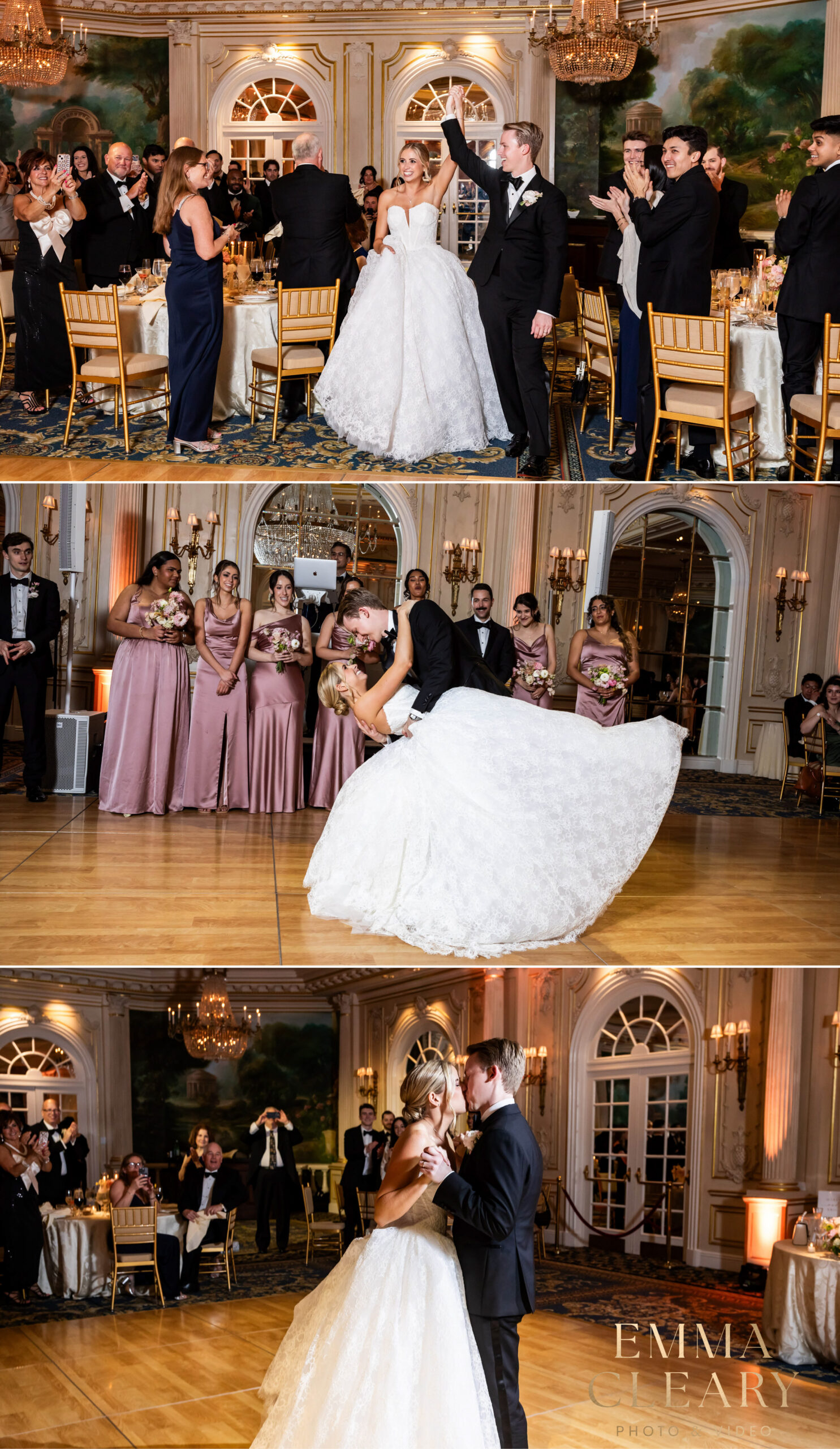 First dance photos at Essex House