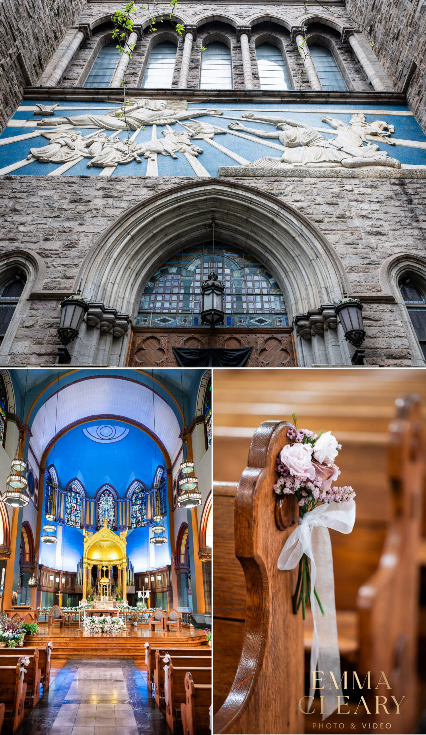 Photos of the wedding ceremony venue