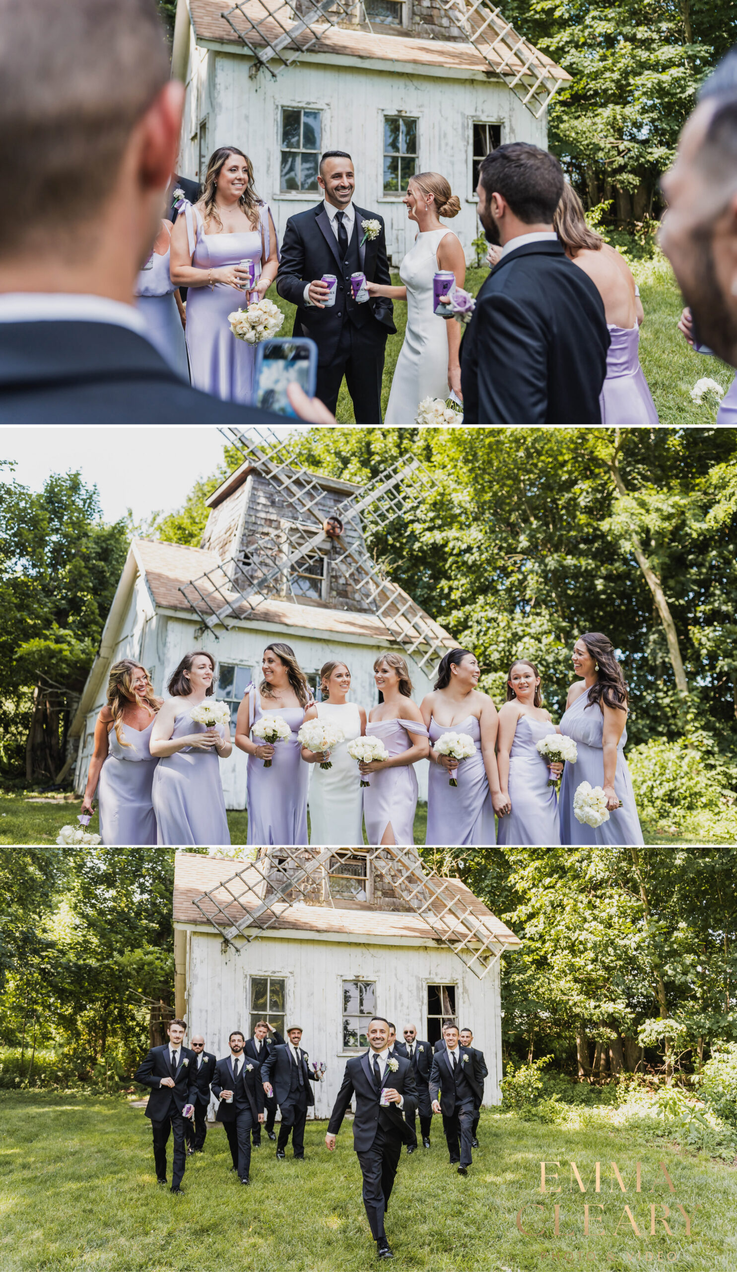 Group wedding photos in NY