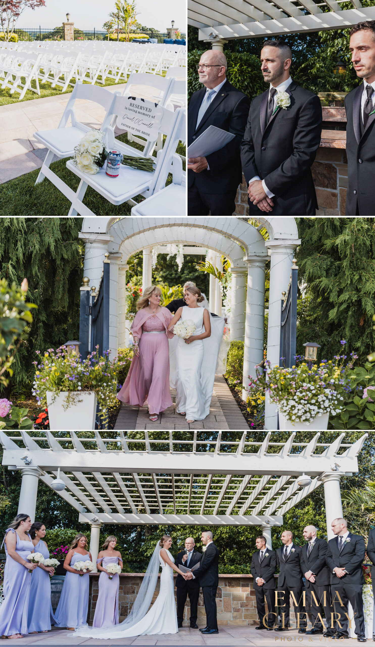 Photojournalistic photos of the NY wedding ceremony