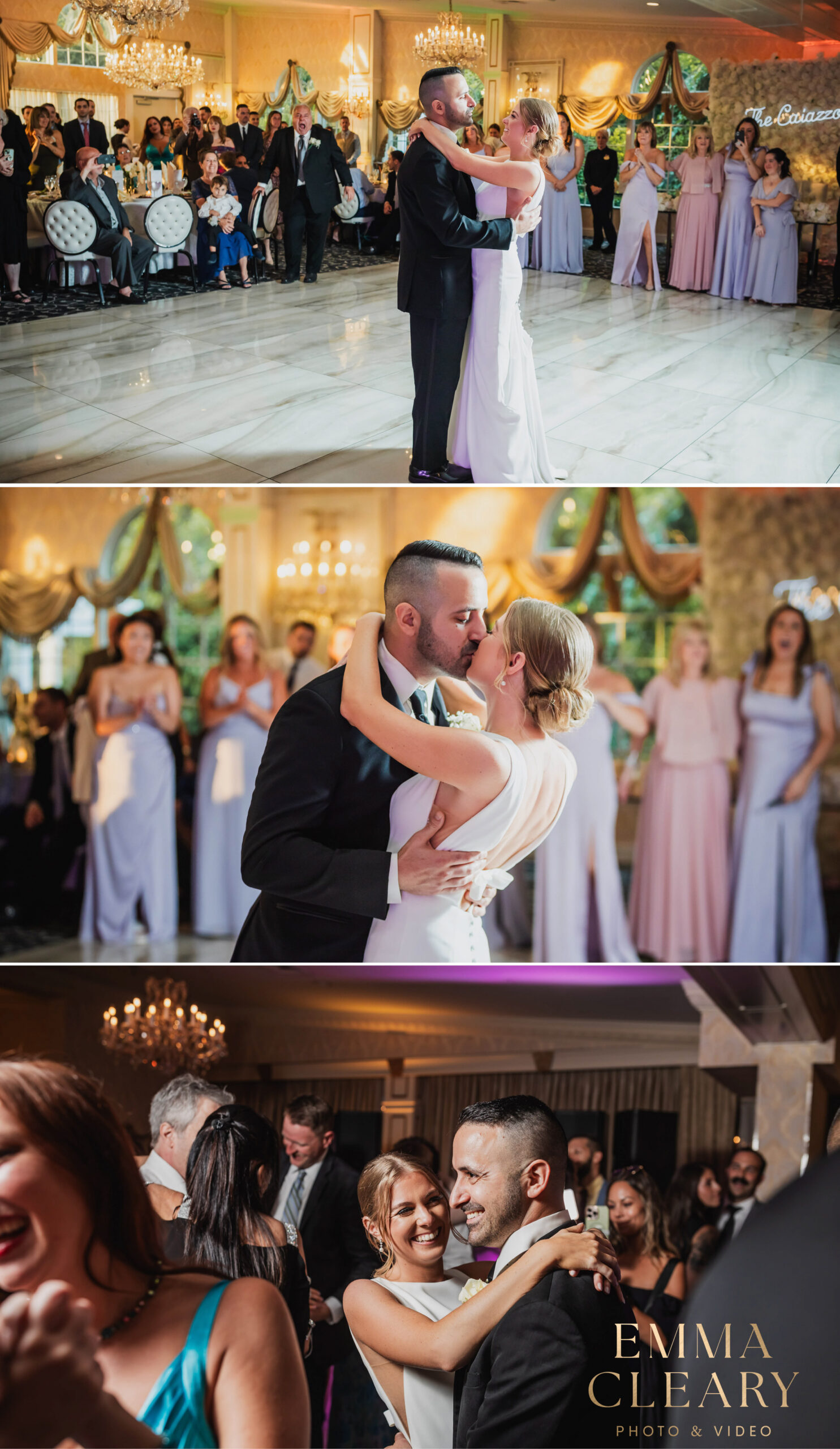 First dance photos at Giorgio's Baiting Hollow