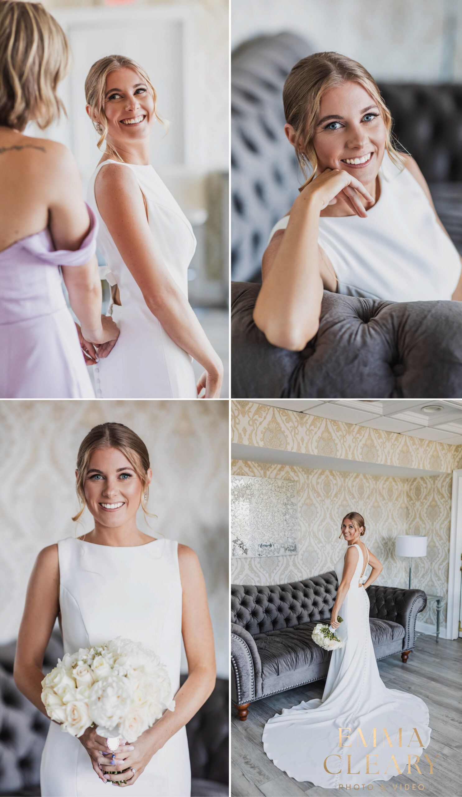 Bride getting ready photos in NY