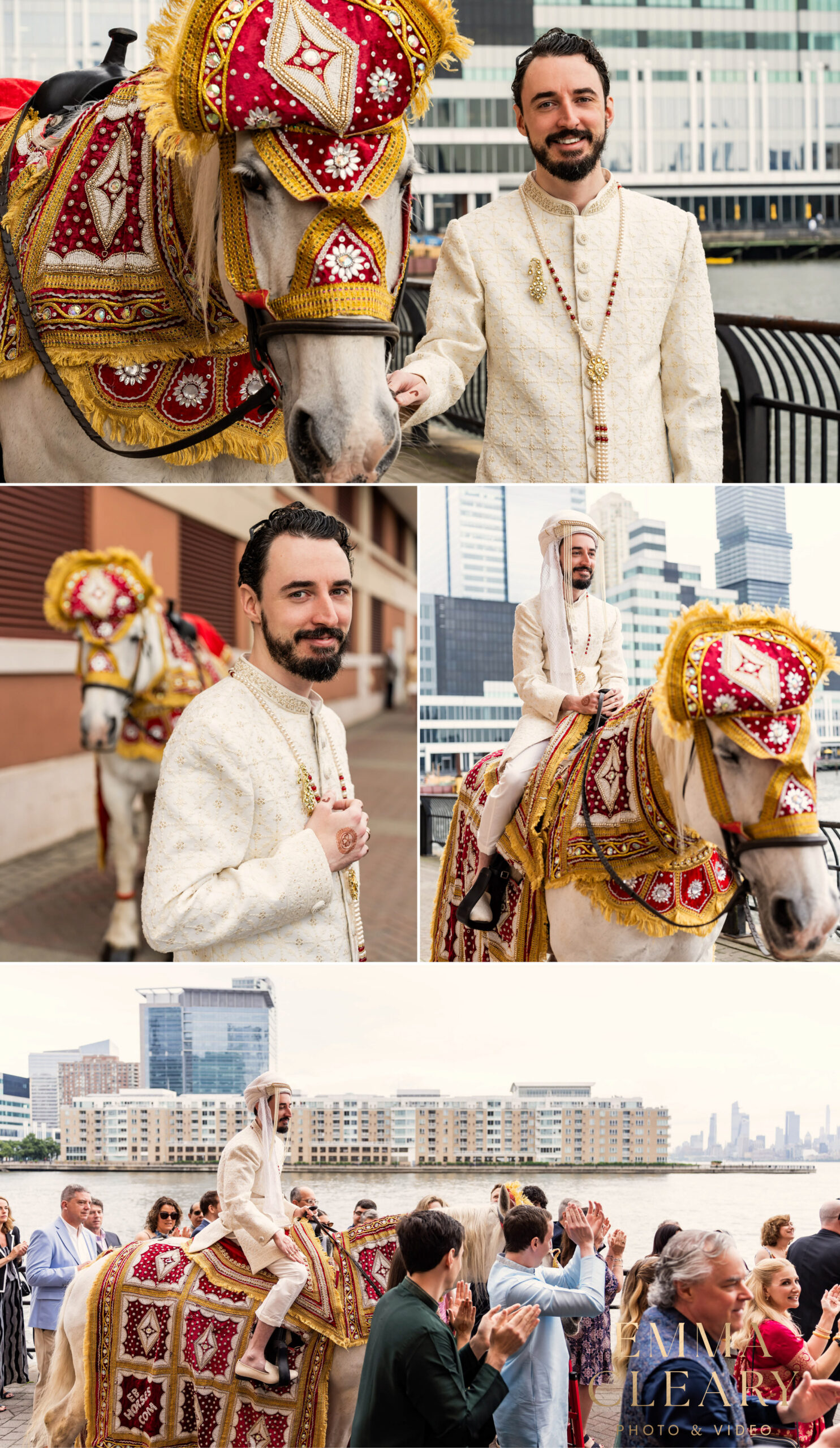 Groom getting ready photos in NJ