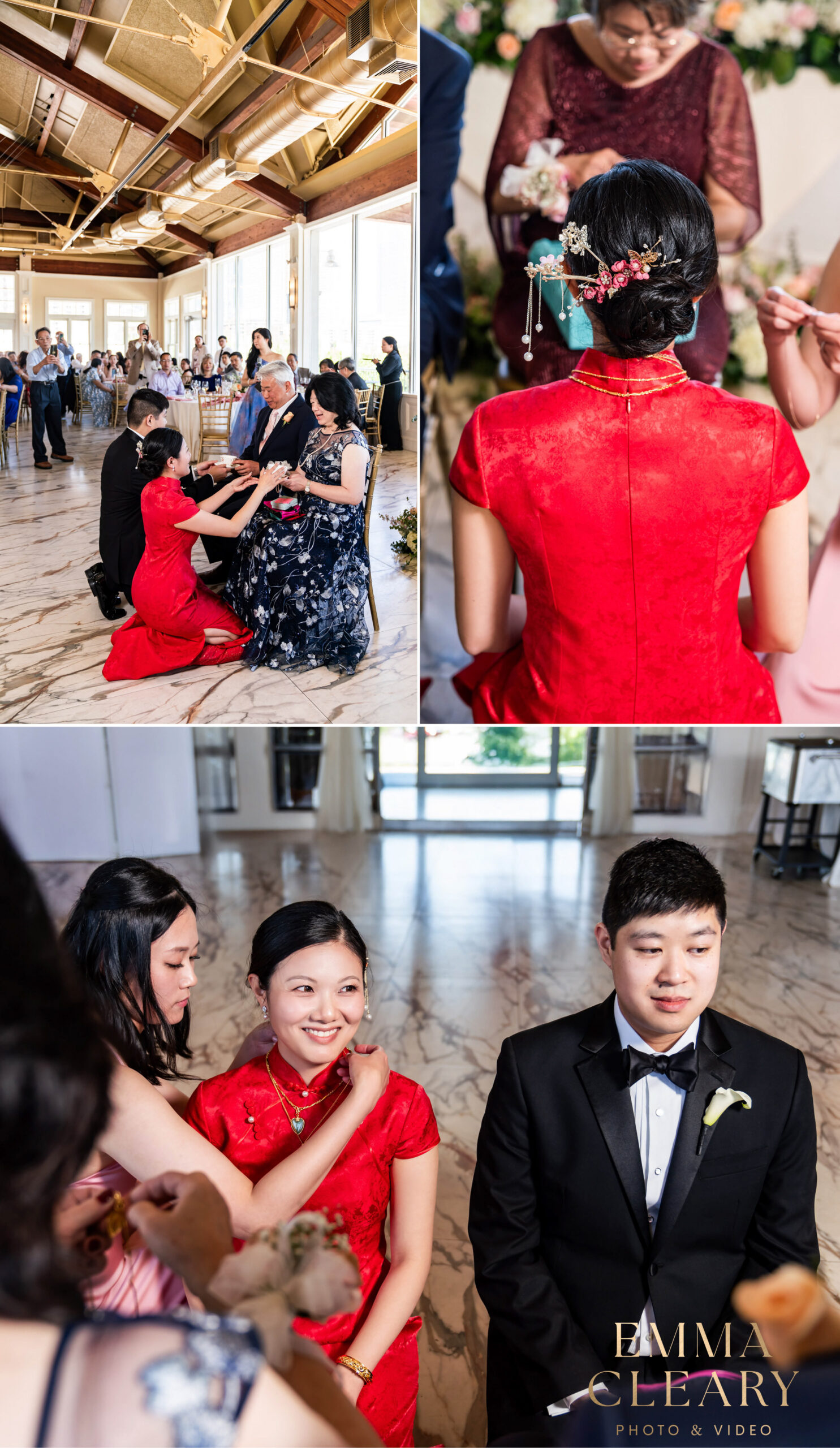 Photos of Chinese tea wedding ceremony at Liberty House