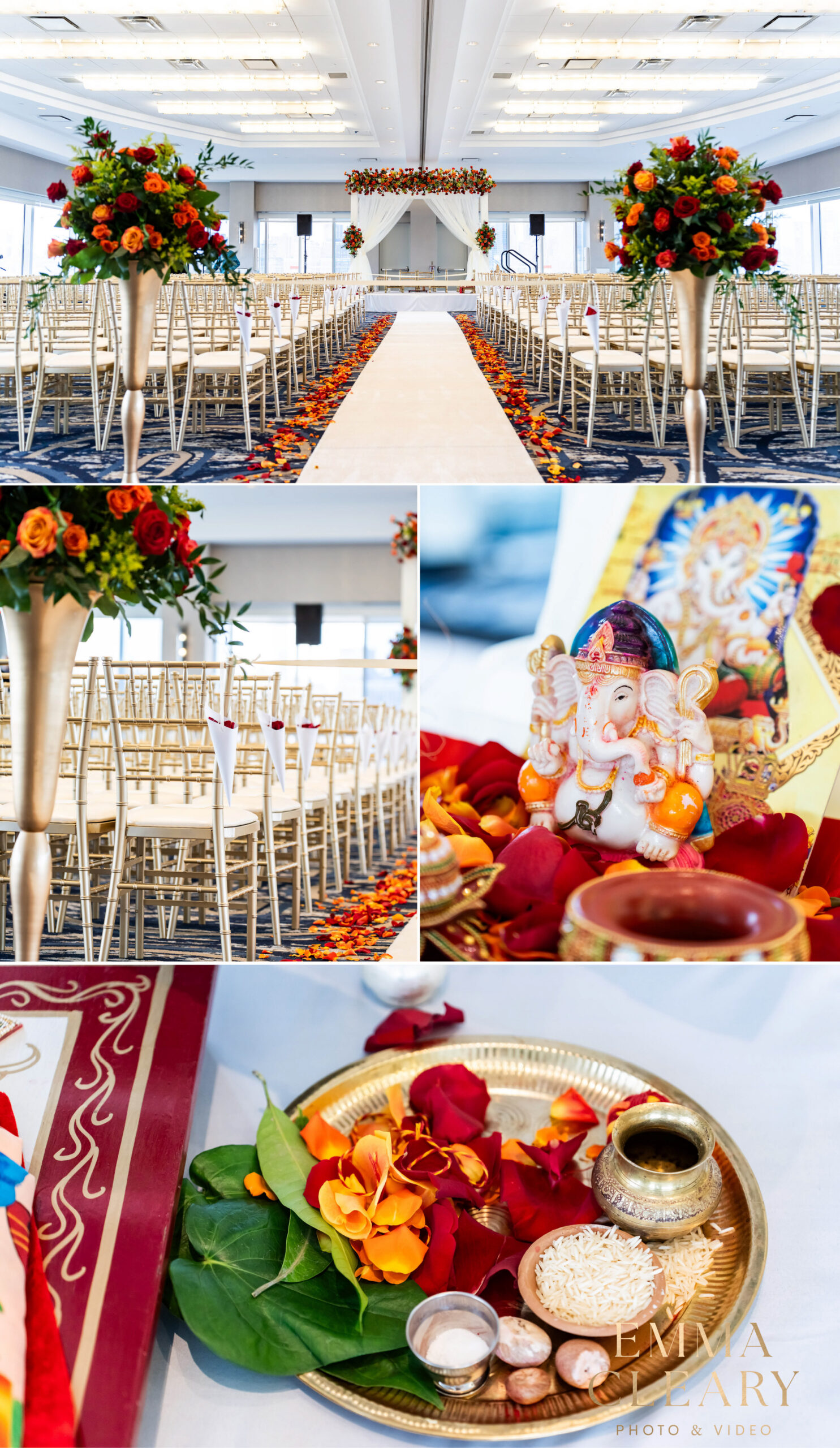Photos of the wedding ceremony in NJ