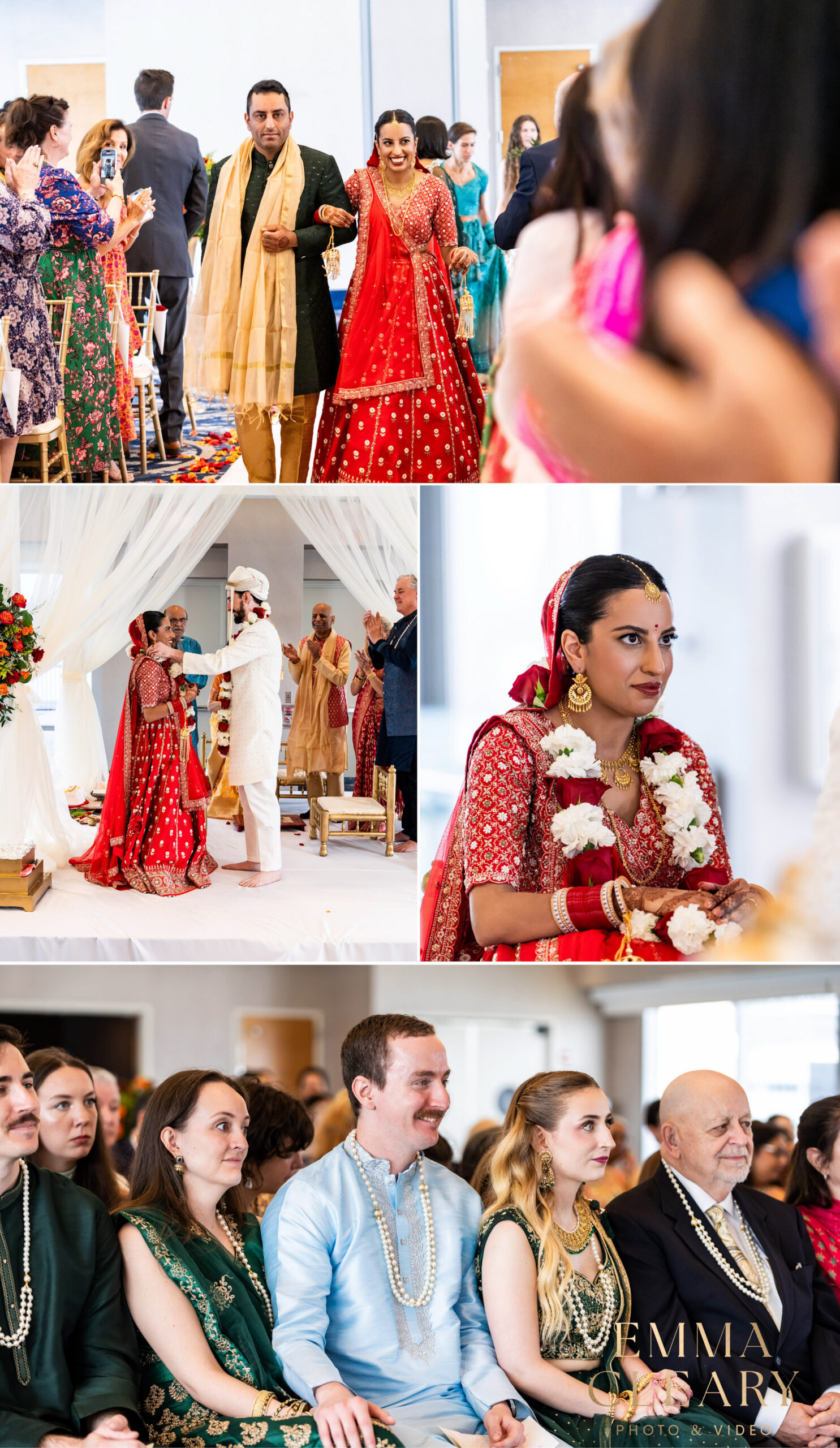 Photojournalistic photos of the wedding ceremony in NJ