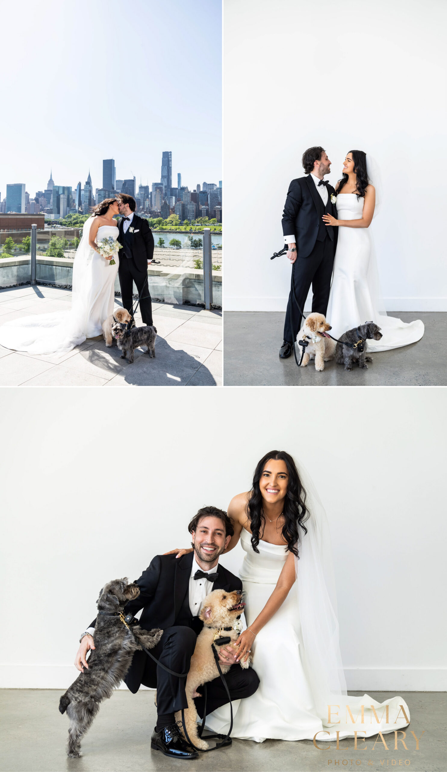 Editorial wedding photos of the bride and groom at The Bordone