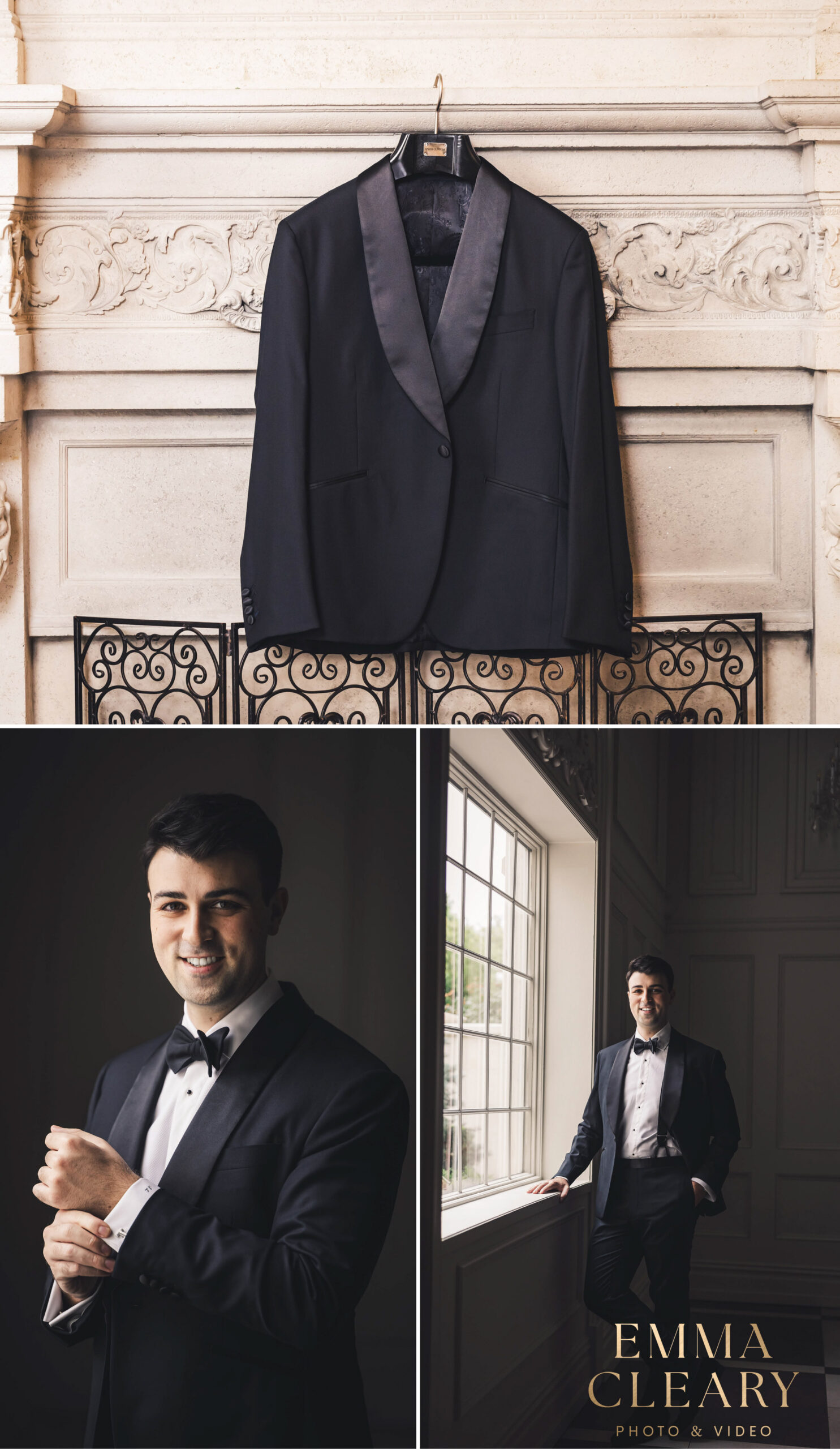 Groom getting ready photos in NJ