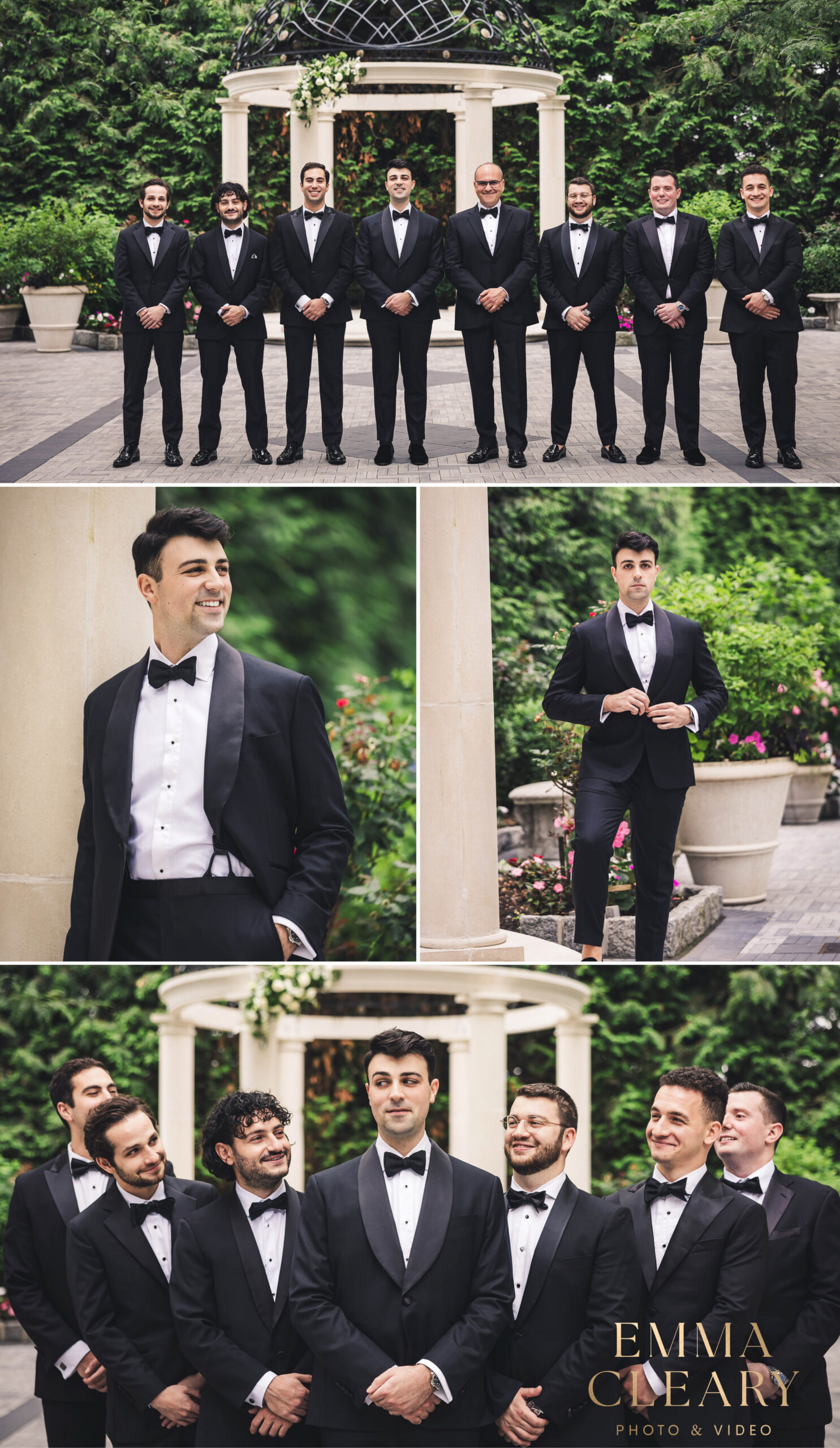 Groom getting ready photos in NJ