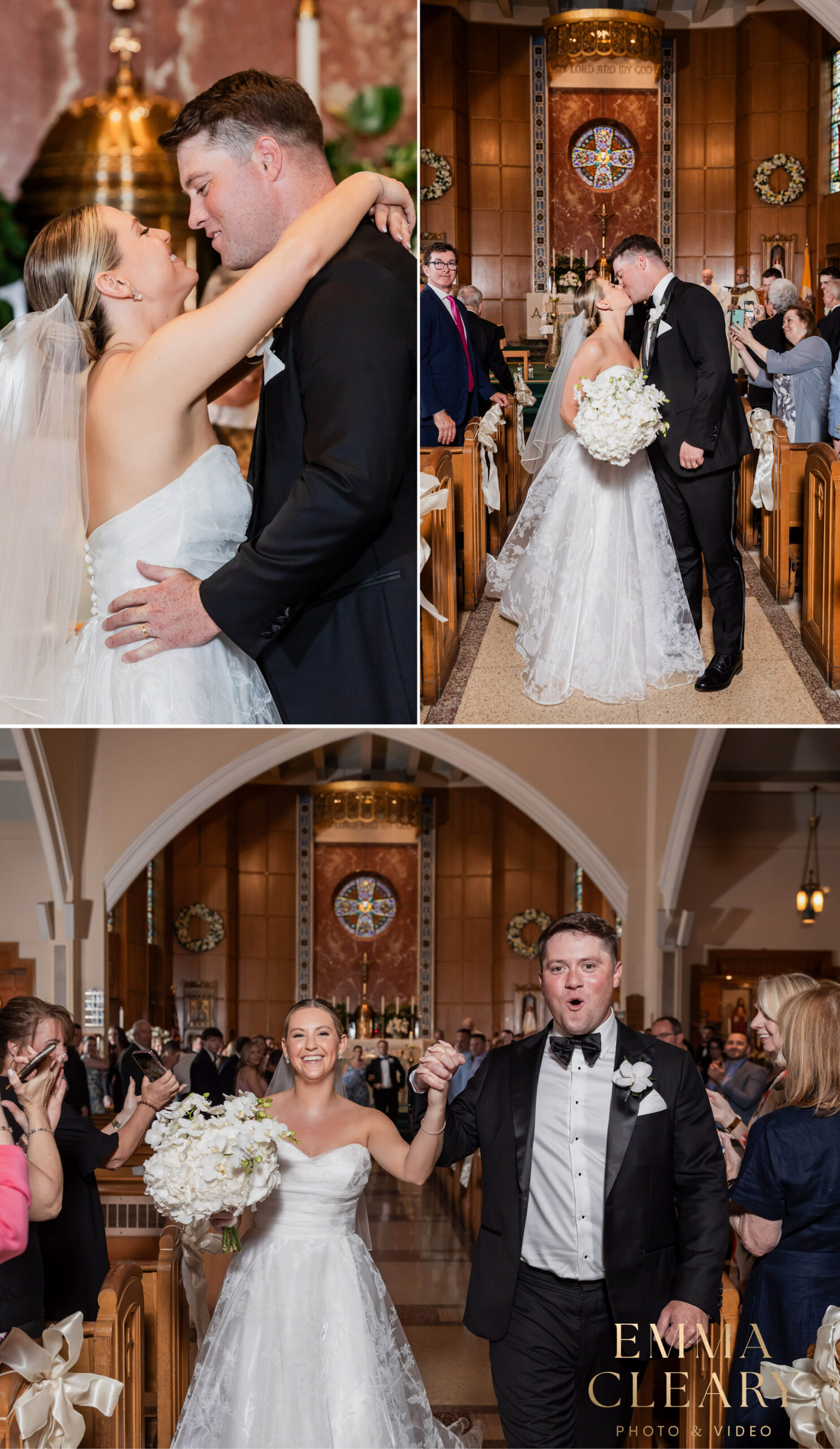 Photojournalistic photos of the NY wedding ceremony