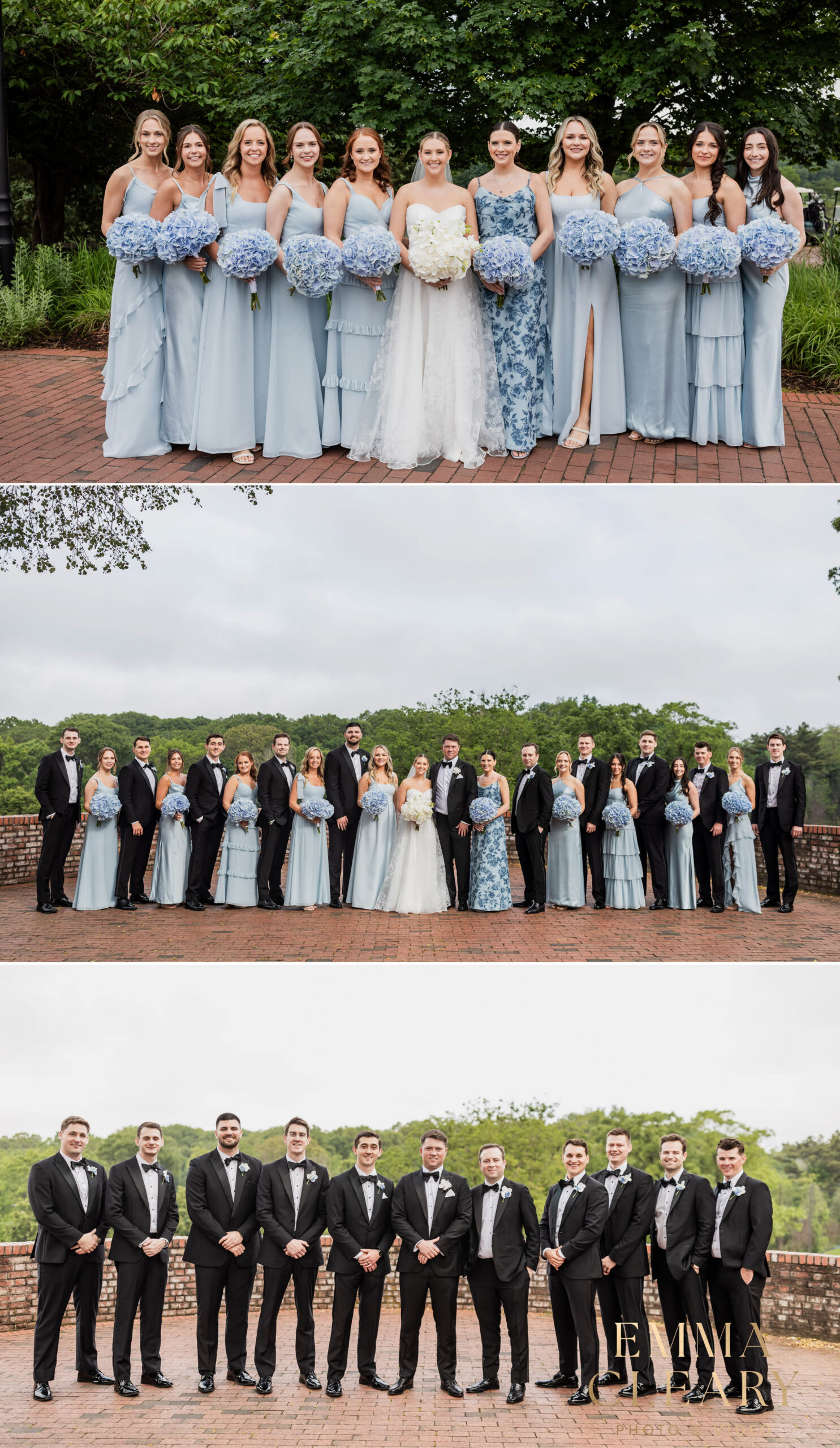 Group wedding photos in NY