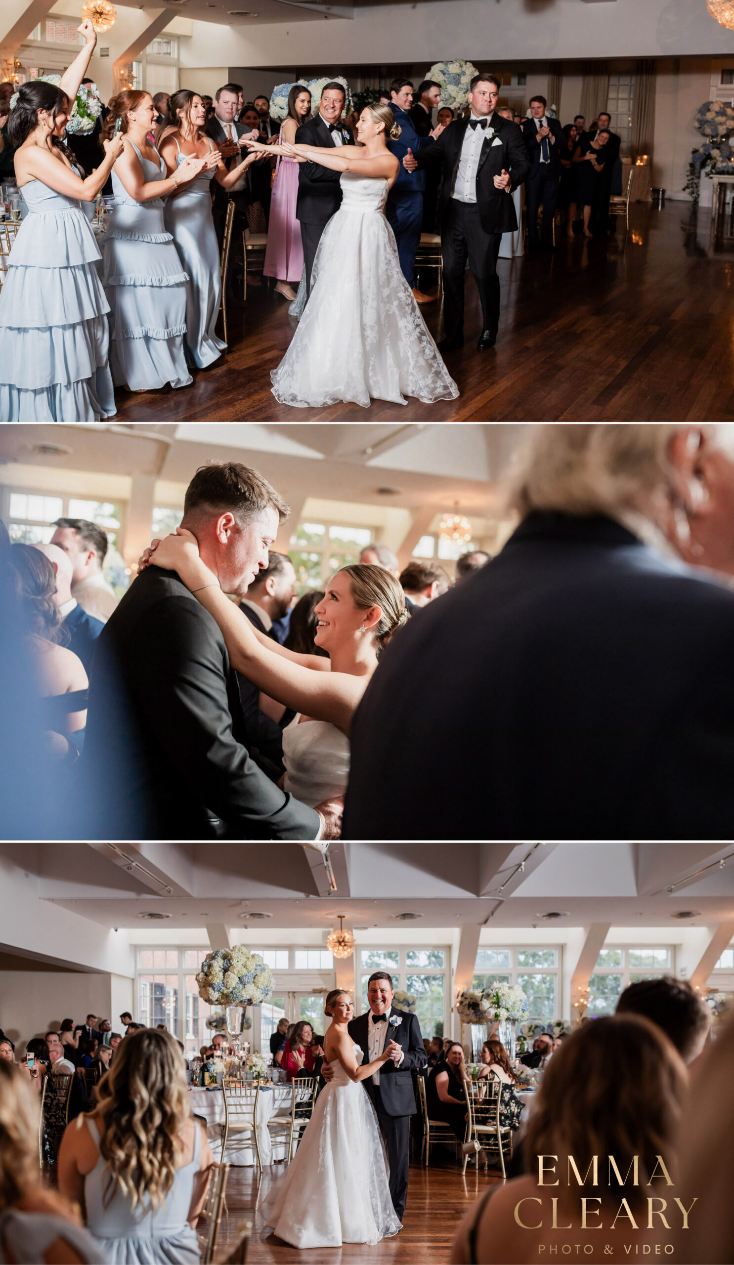 Reception photos at The Heritage Club at Bethpage