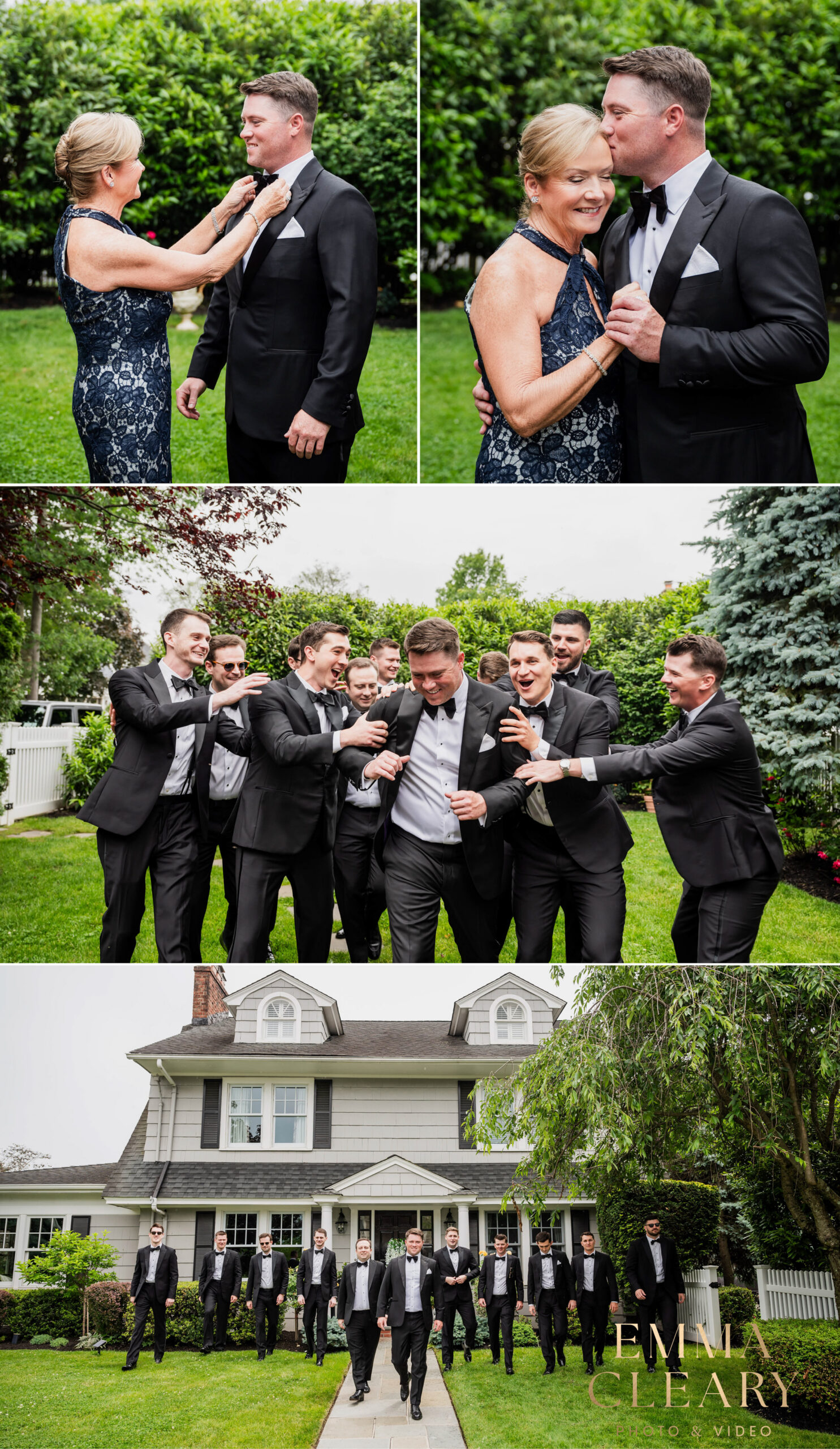 Groom getting ready photos in NY