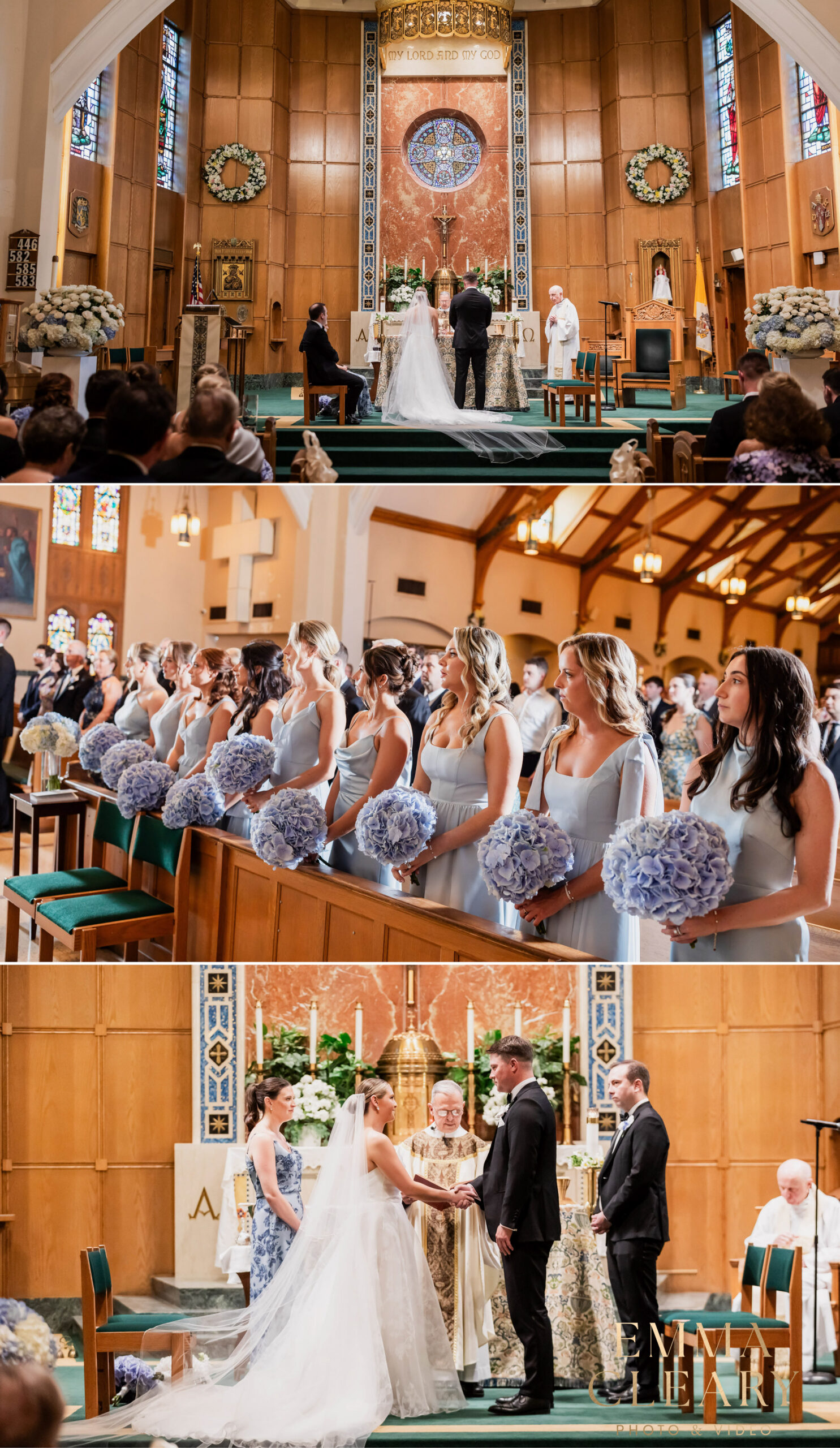 Photojournalistic photos of the NY wedding ceremony