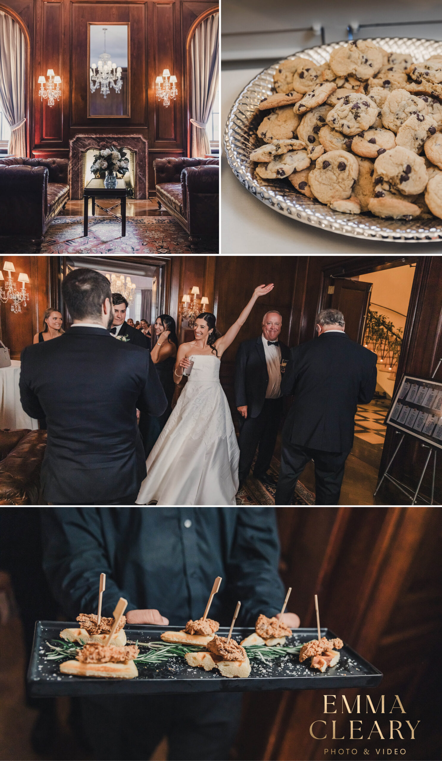 Reception photos at Harold Pratt House