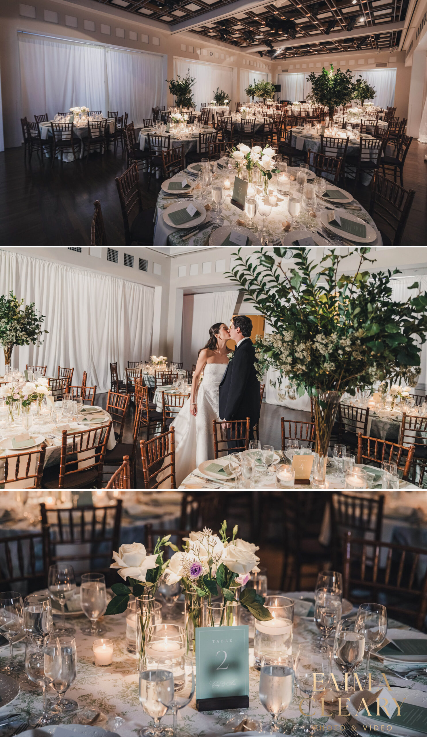 Reception photos at Harold Pratt House