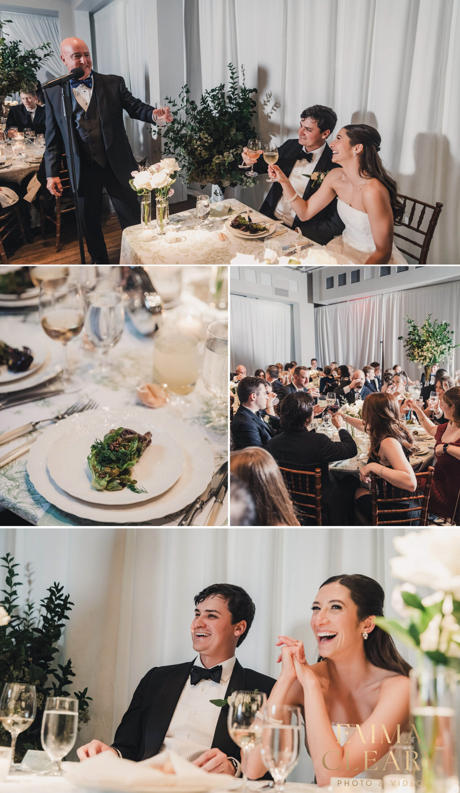 Reception photos at Harold Pratt House