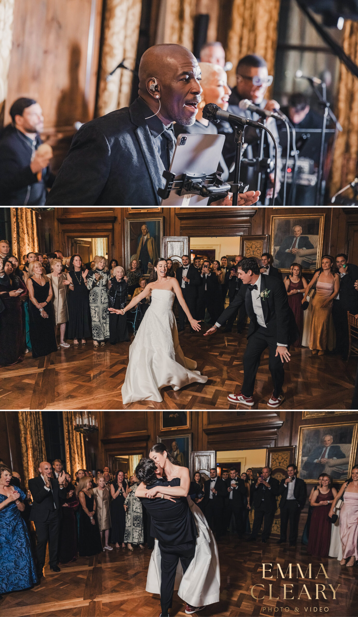First dance photos at Harold Pratt House