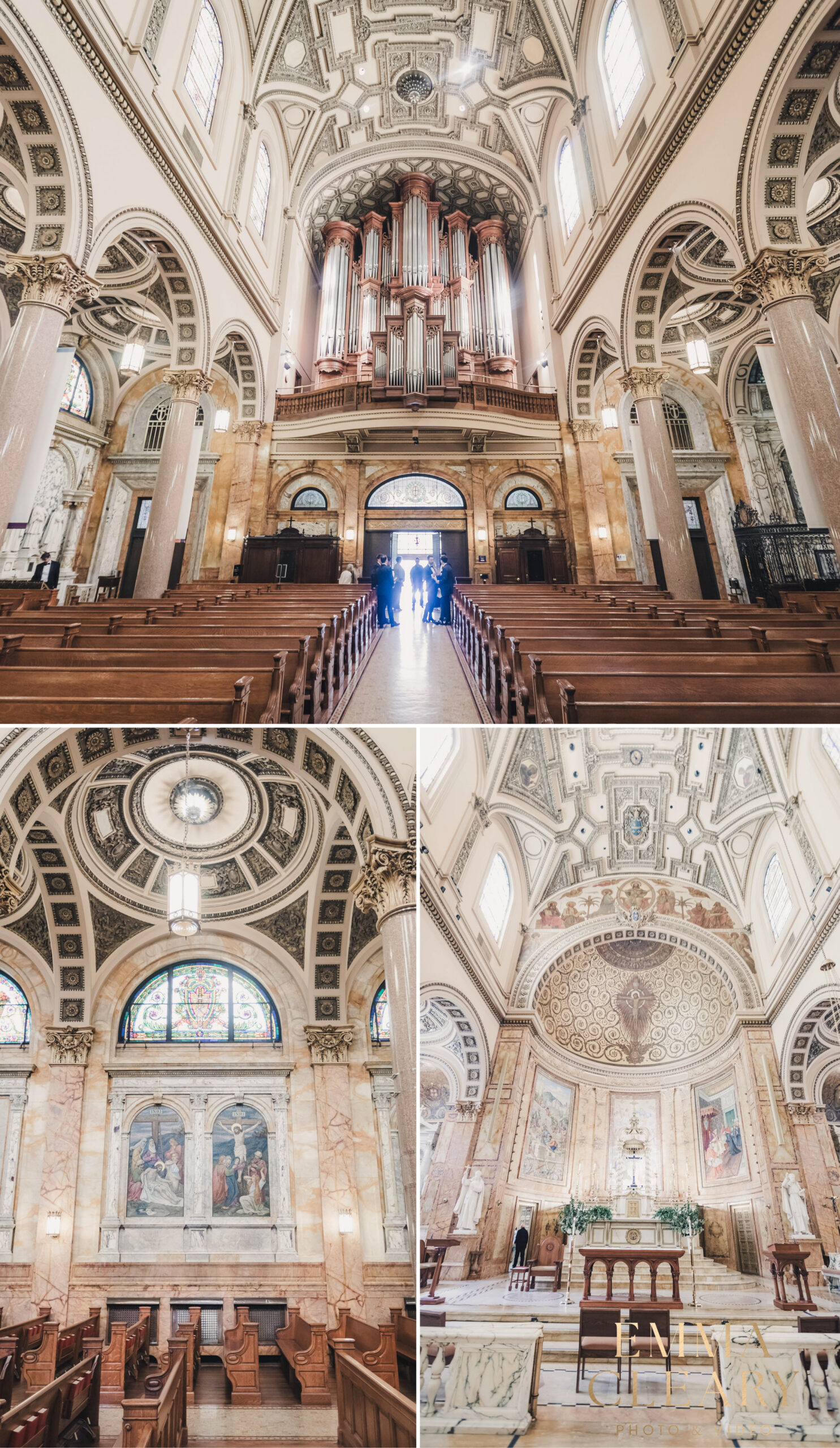 Photos of the wedding ceremony in NYC