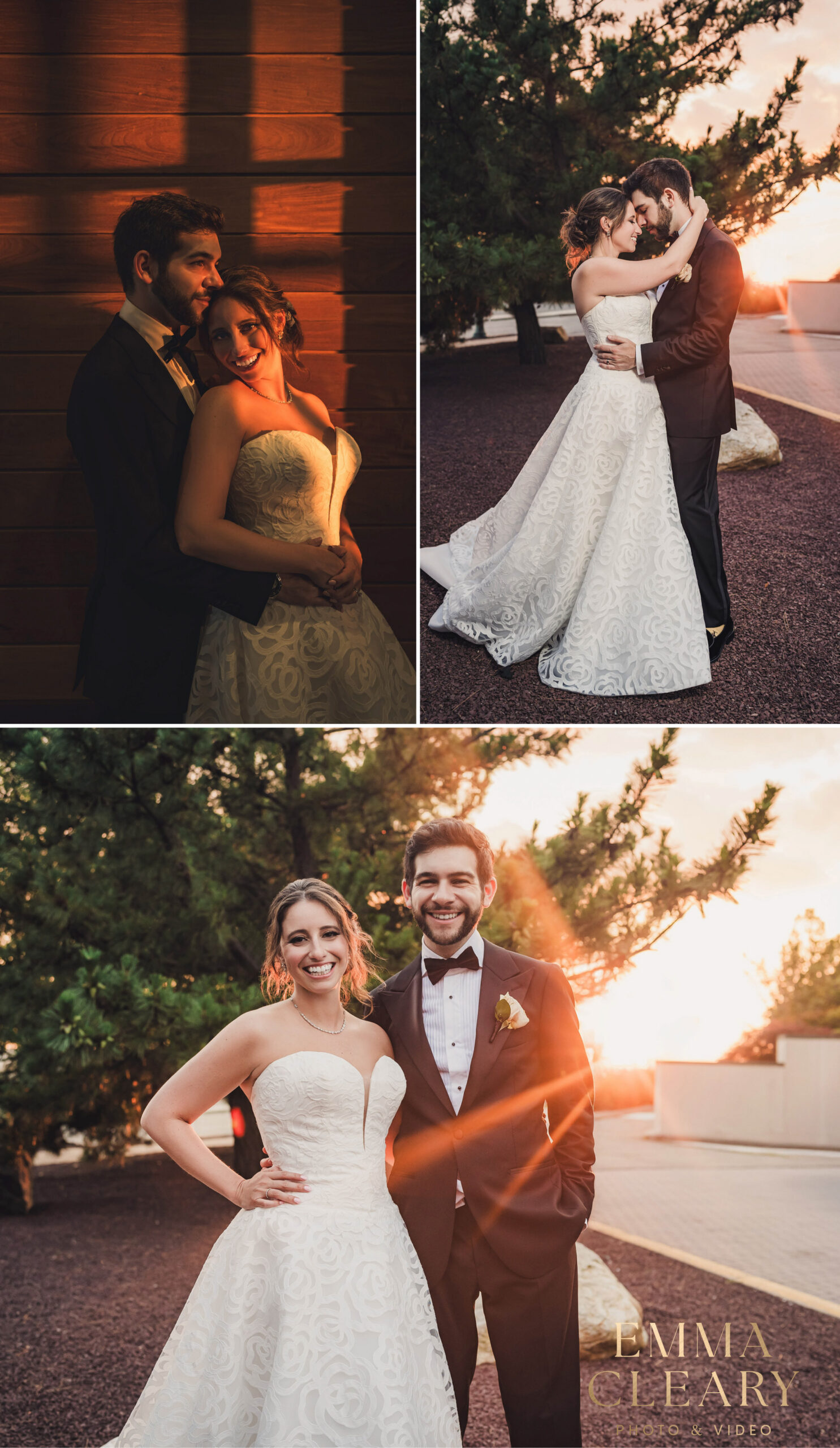 Editorial wedding photos of the bride and groom in NJ