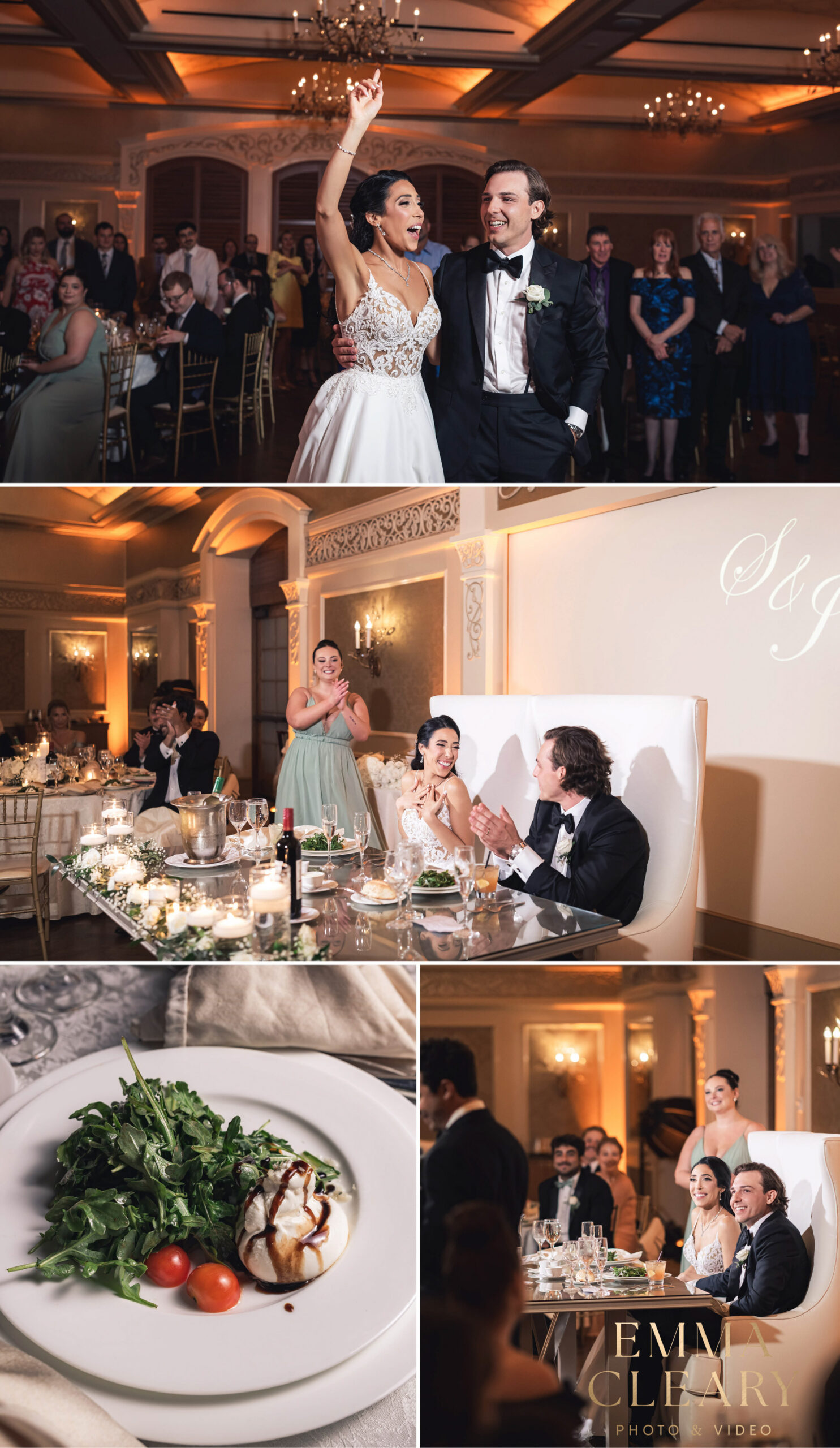 Reception photos at Larkfield