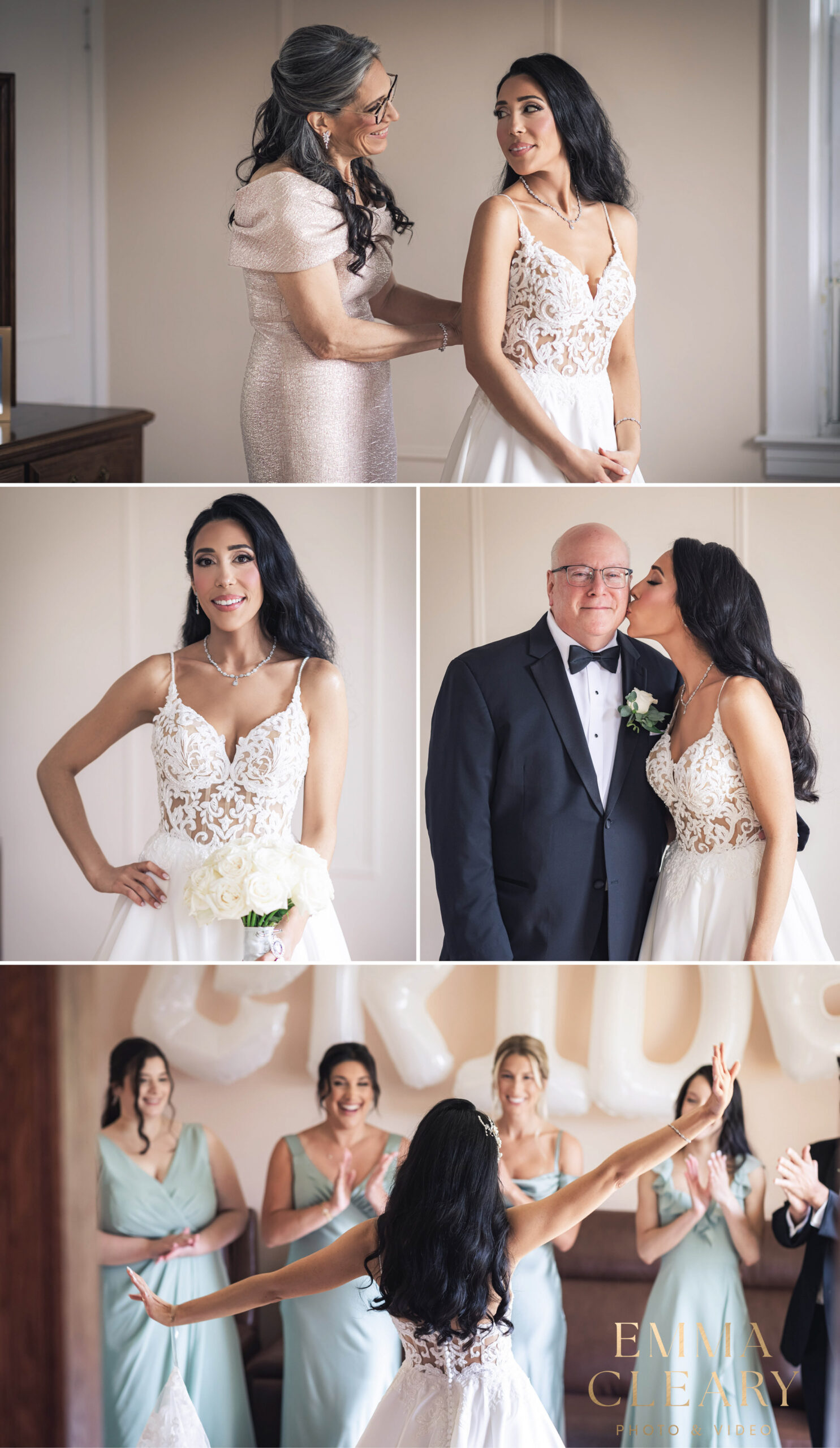 Bride getting ready photos in NY