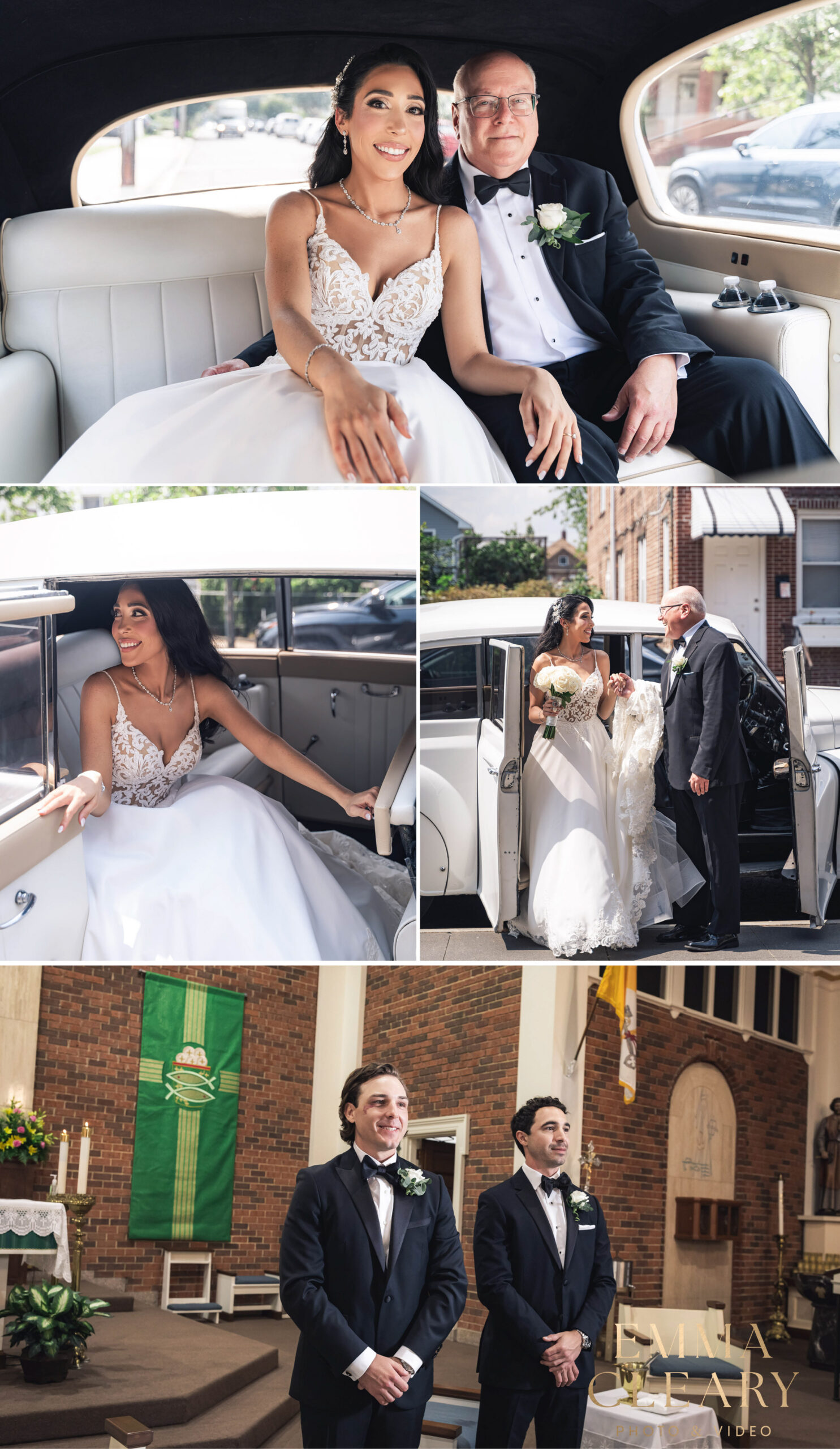 Photojournalistic photos of the NY wedding ceremony
