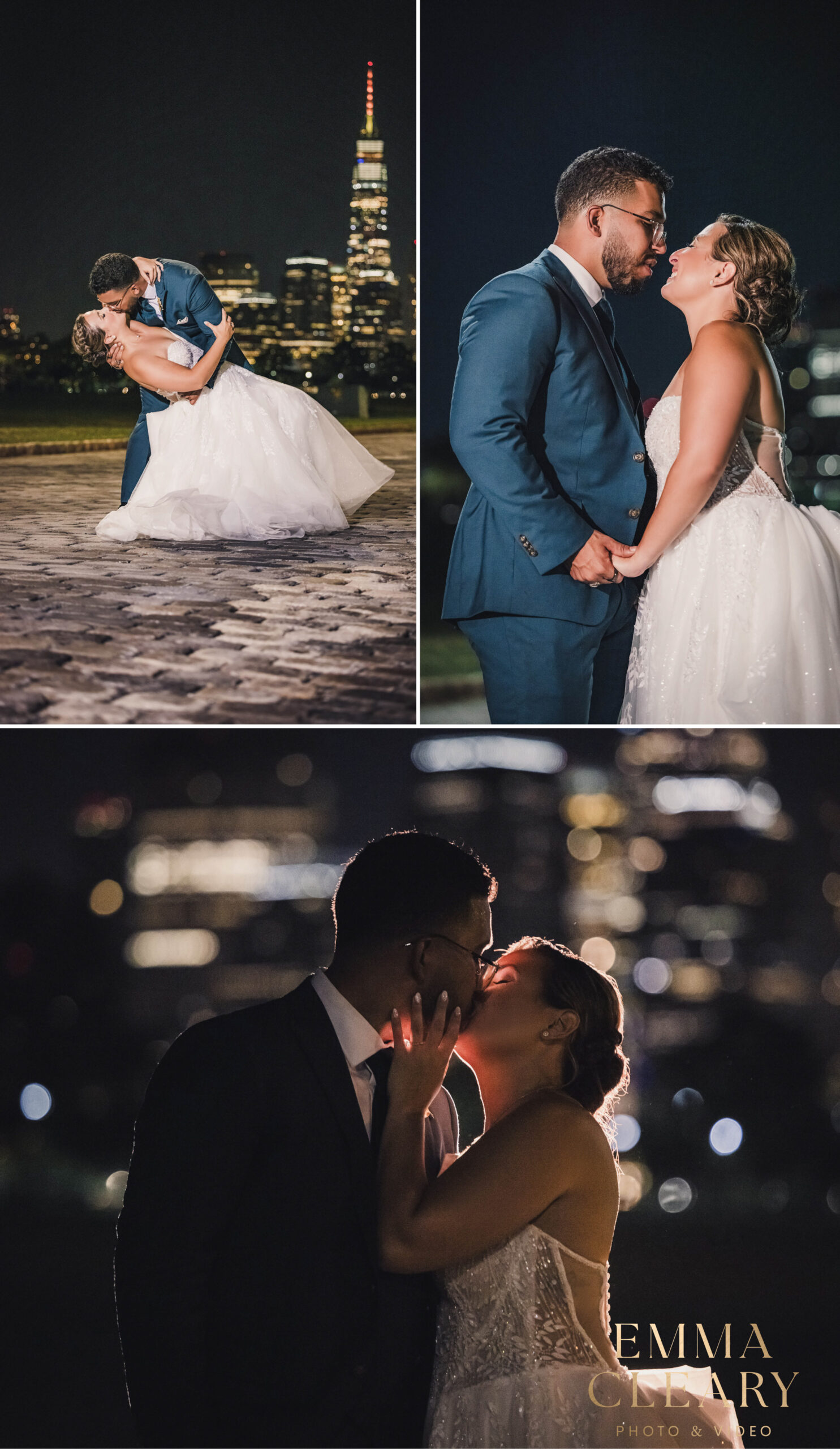 Editorial photos of the bride and groom at Liberty House