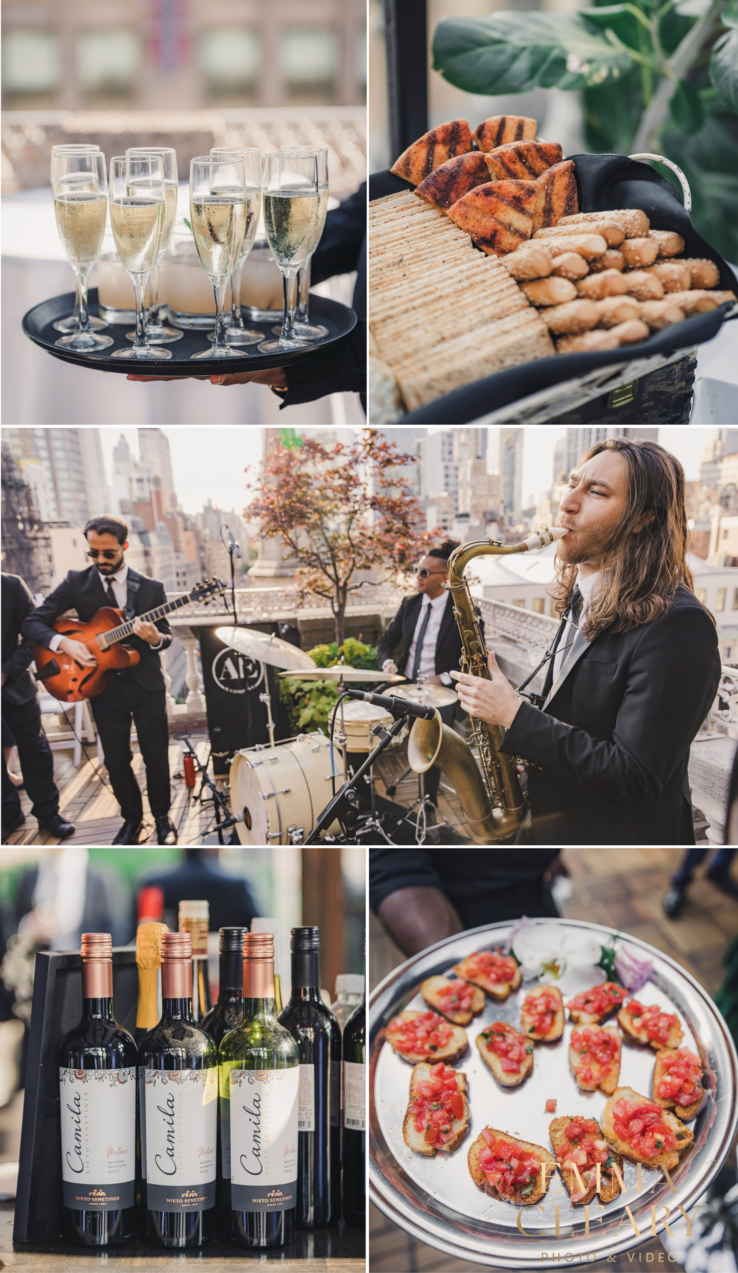 Midtown Loft and Terrace wedding