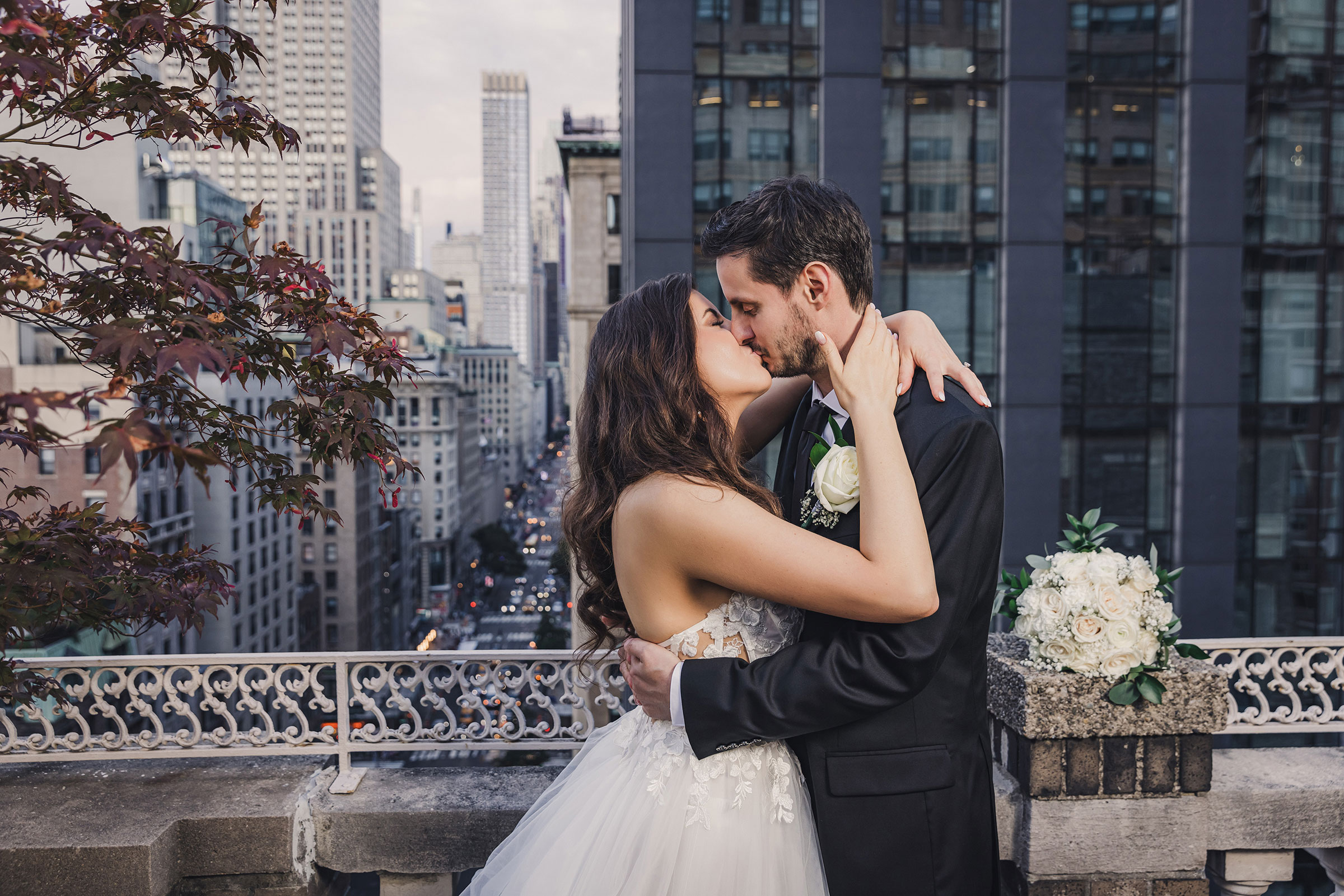 Midtown Loft and Terrace wedding