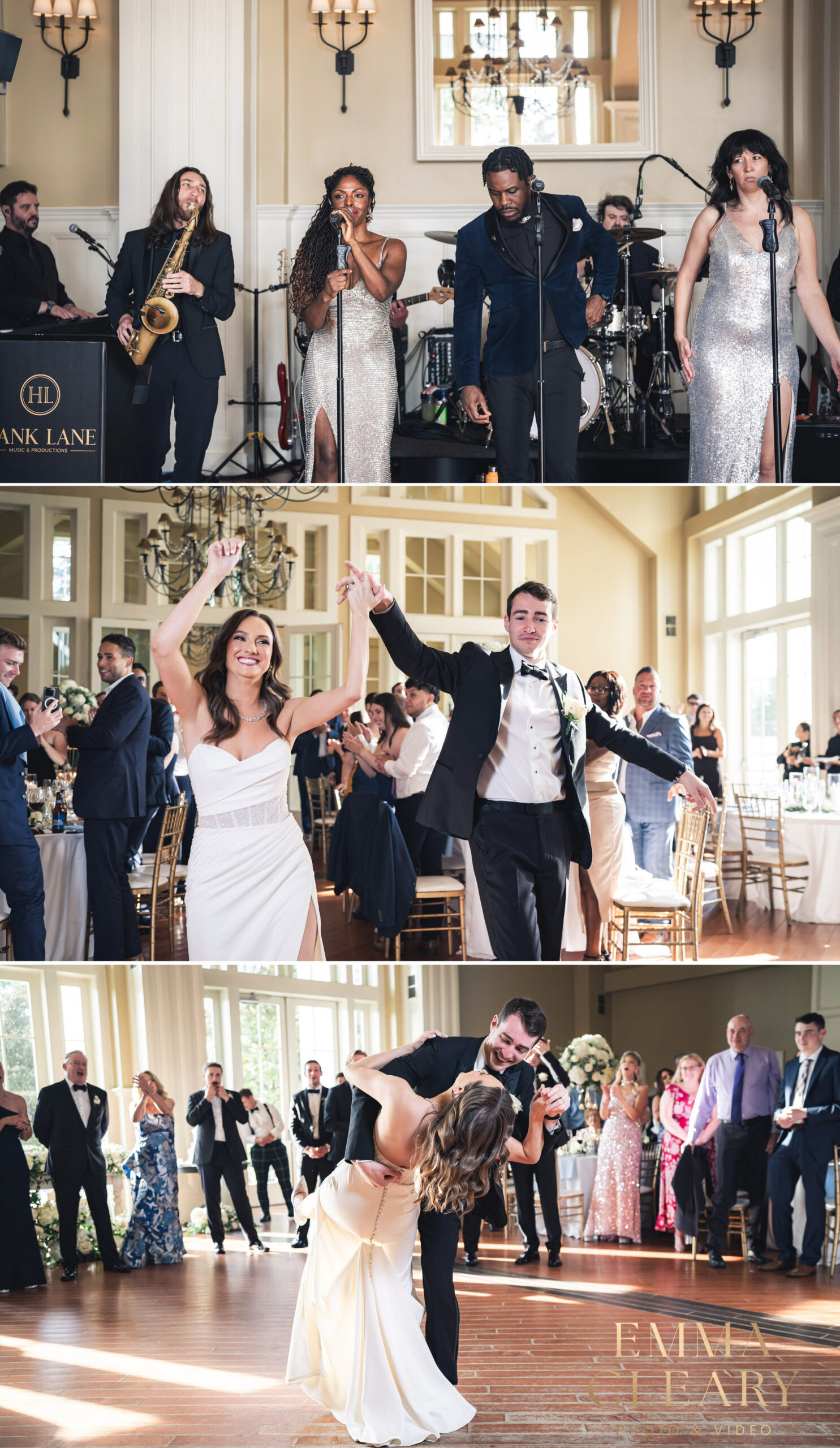 First dance photos at Ryland Inn